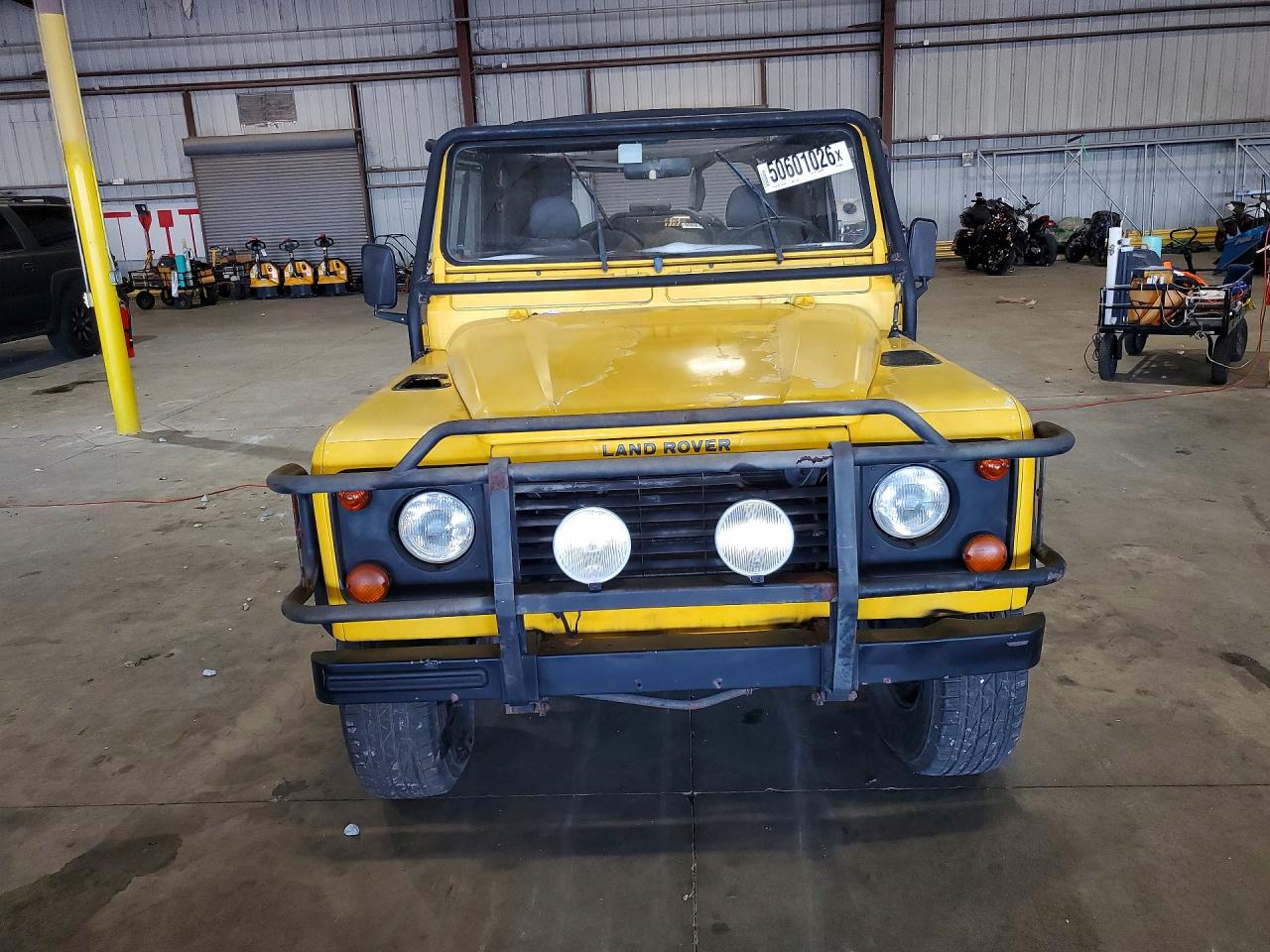 1995 Land Rover Defender 90 Yellow vin: SALDV2280SA956053