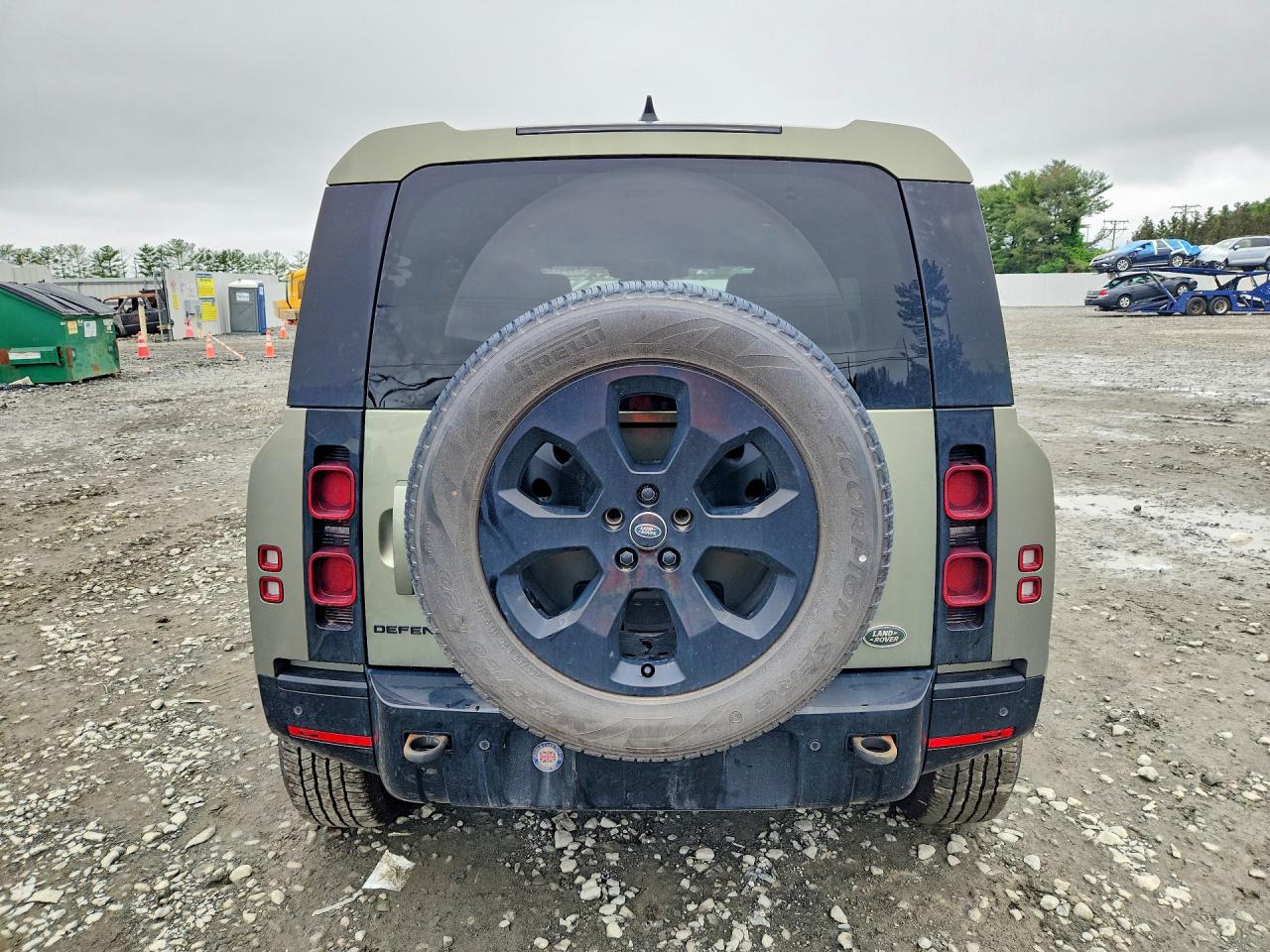 2023 Land Rover Defender 110 X-dynamic Se Green vin: SALE27EU9P2238859