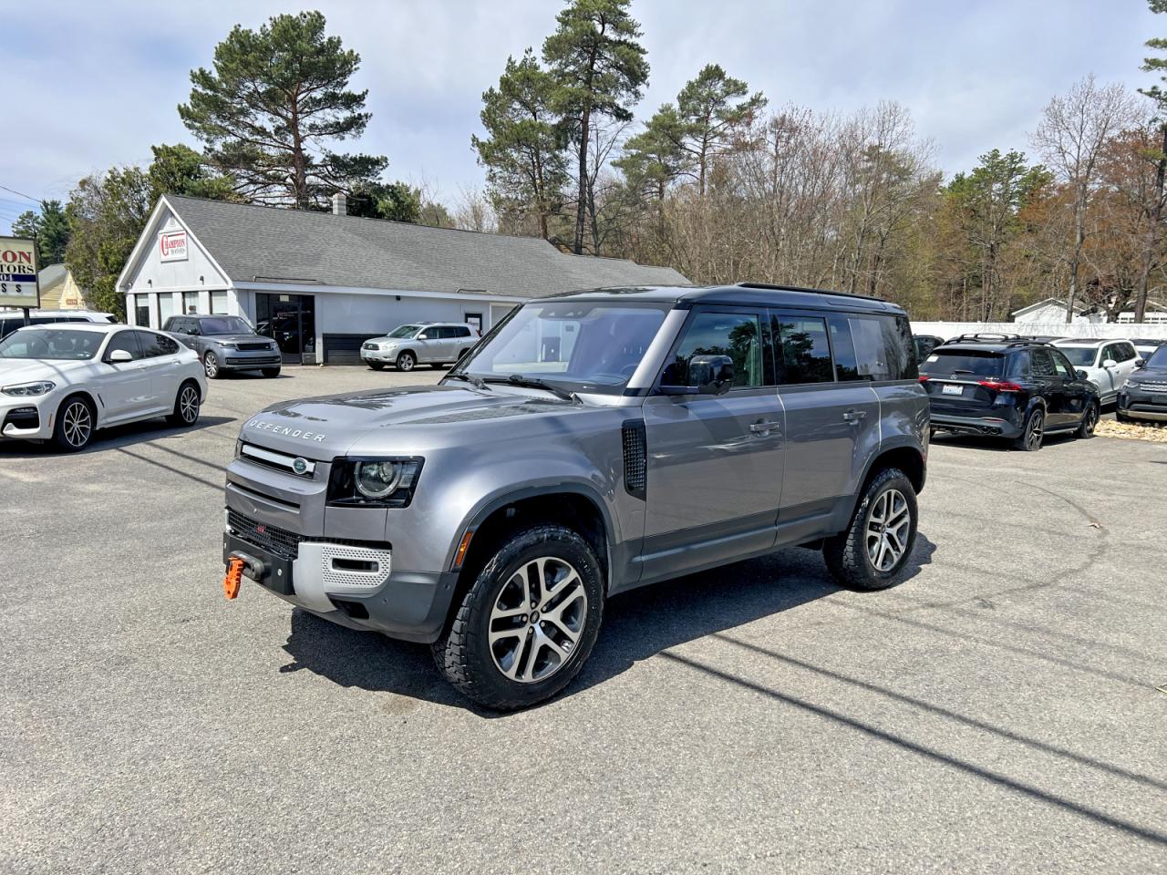 2020 Land Rover Defender 110 Hse Gray vin: SALE97EU9L2016067