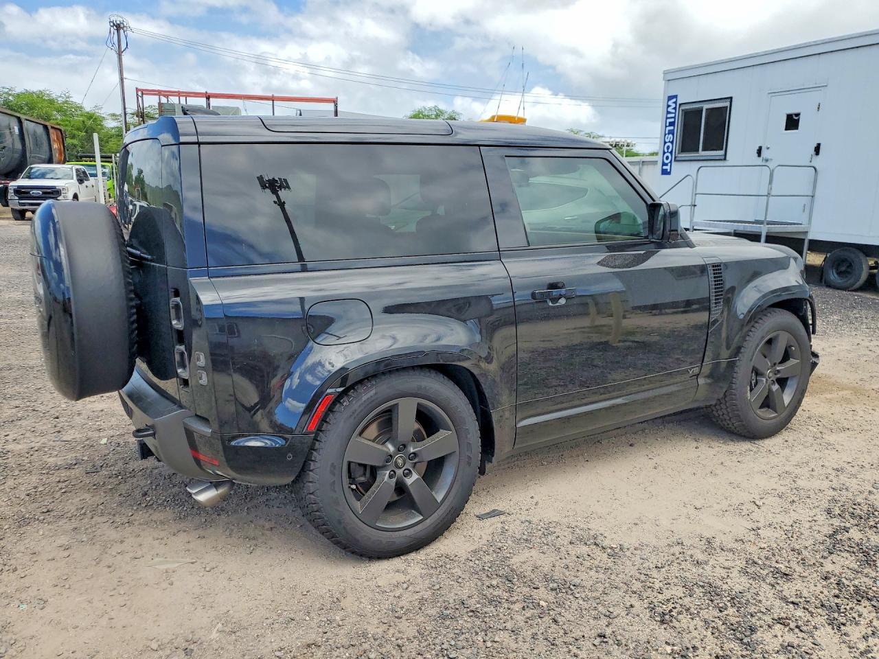 2024 Land Rover Defender 90 Черный vin: SALEB6EE3R2272155