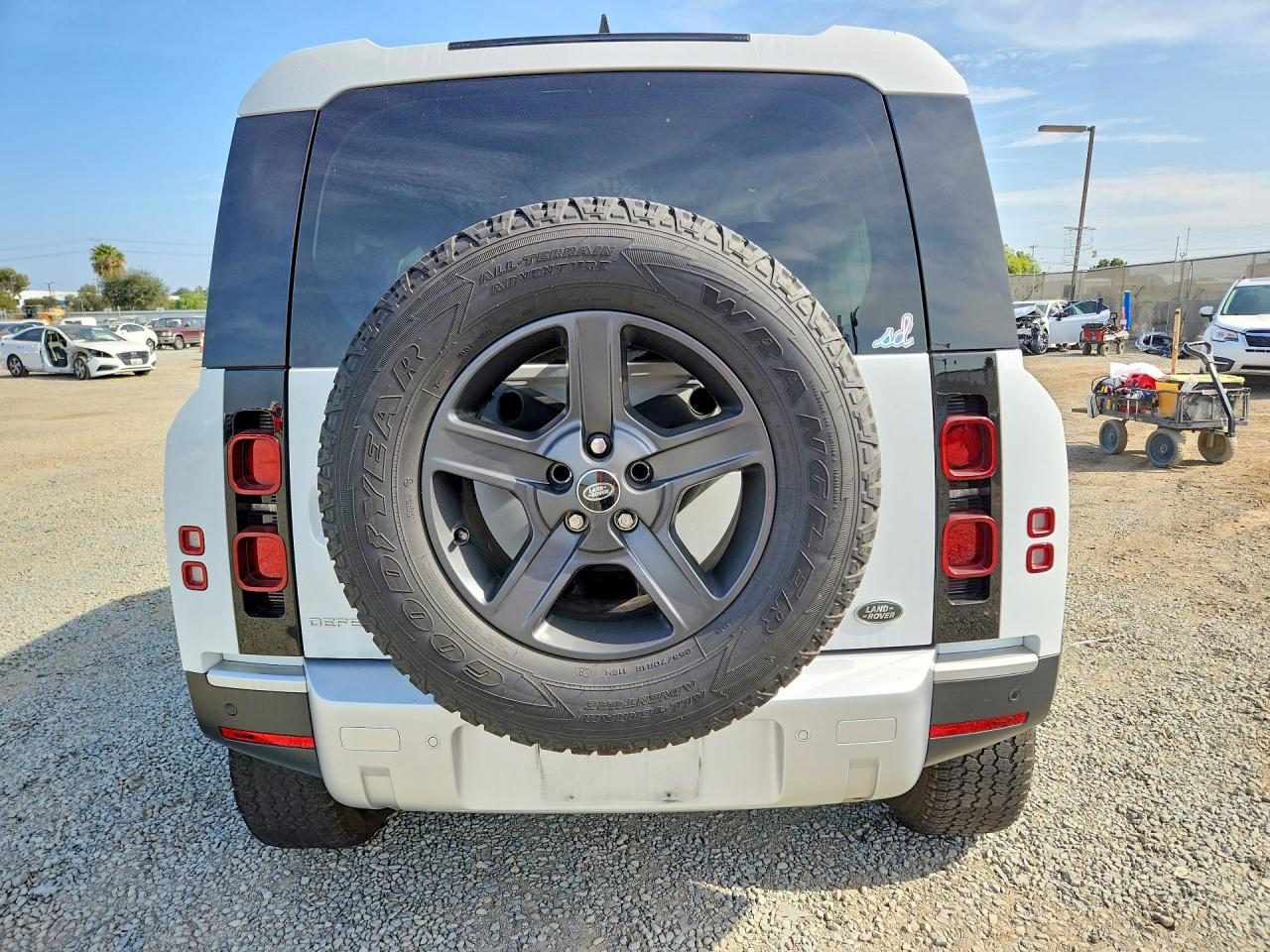 2023 Land Rover Defender 110 S White vin: SALEJ7EX8P2242866