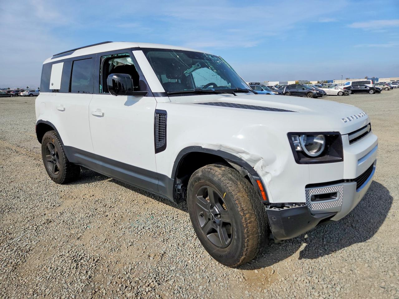 2023 Land Rover Defender 110 S White vin: SALEJ7EX8P2242866