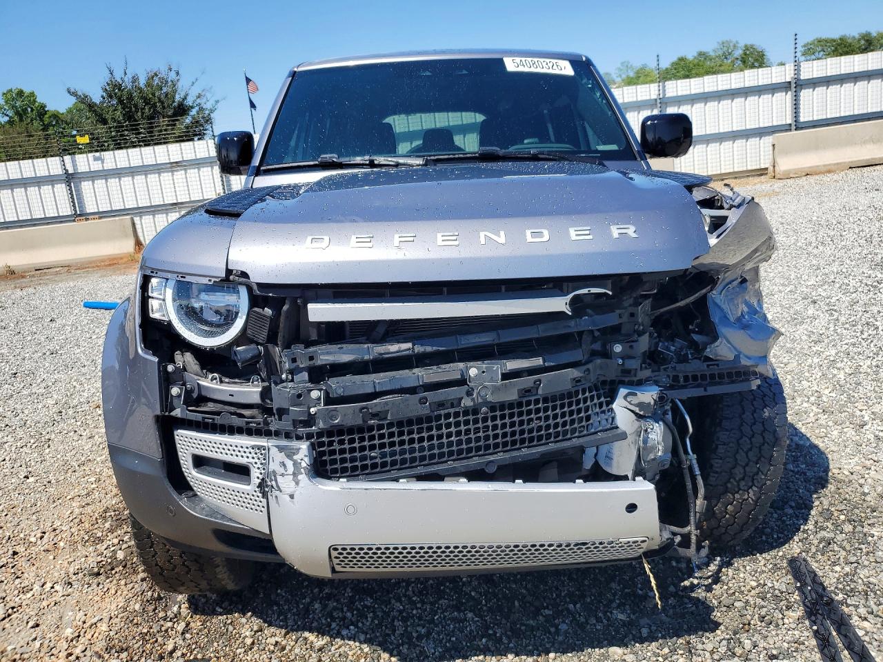 2023 Land Rover Defender 110 Silver vin: SALEK7EX2P2150326