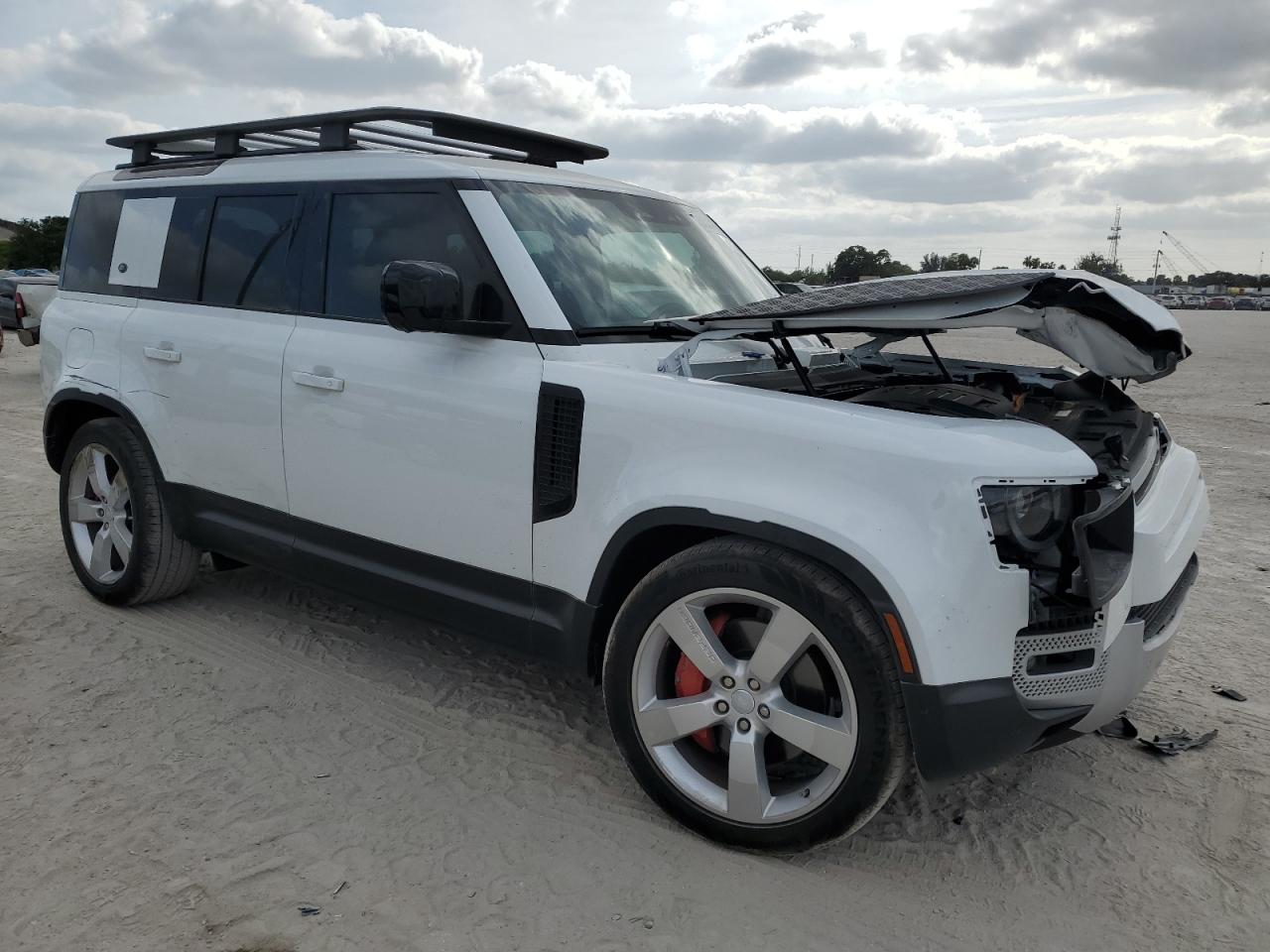 2023 Land Rover Defender 110 Se Белый vin: SALEPEEU6P2224987