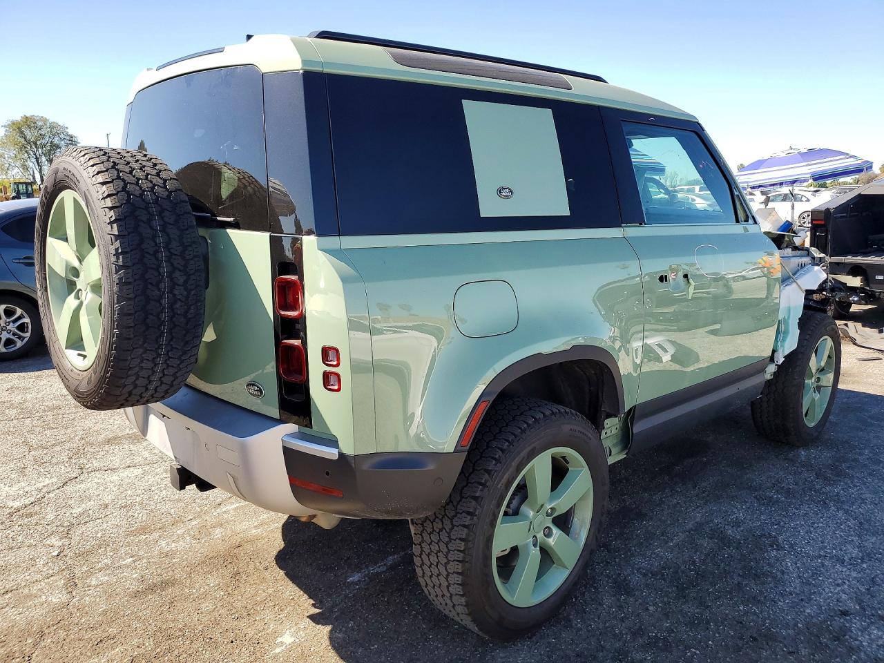 2023 Land Rover Defender 90 75th Ltd Edition Green vin: SALEW6EU3P2164000