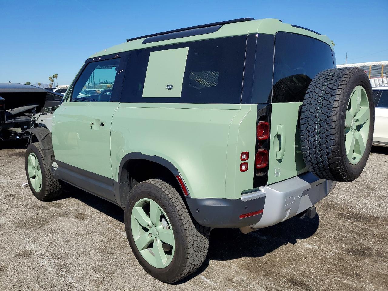 2023 Land Rover Defender 90 75th Ltd Edition Green vin: SALEW6EU3P2164000