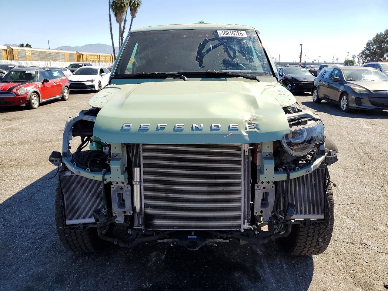 2023 Land Rover Defender 90 75th Ltd Edition Green vin: SALEW6EU3P2164000