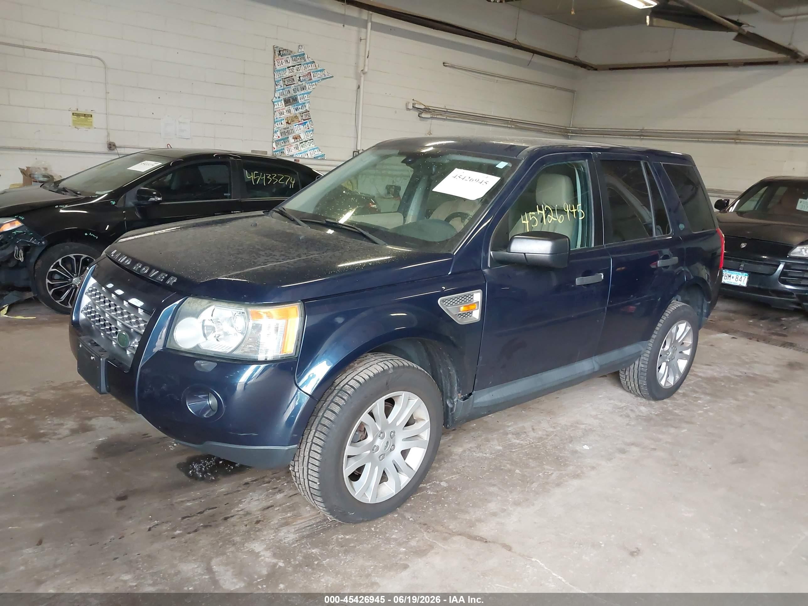 2008 Land Rover Lr2 Se Blue vin: SALFP24N48H037663