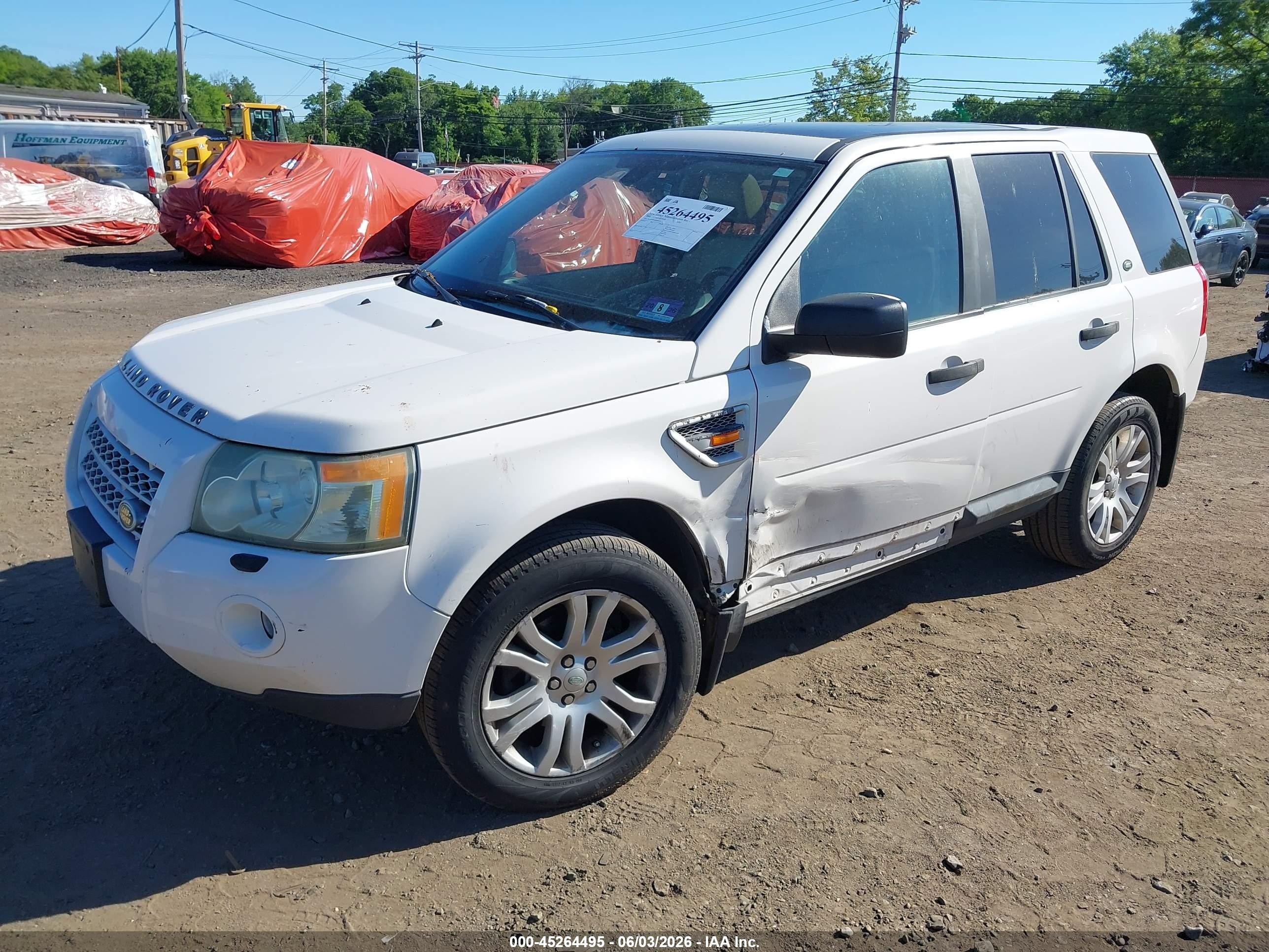 2008 Land Rover Lr2 Se White vin: SALFP24N48H038733
