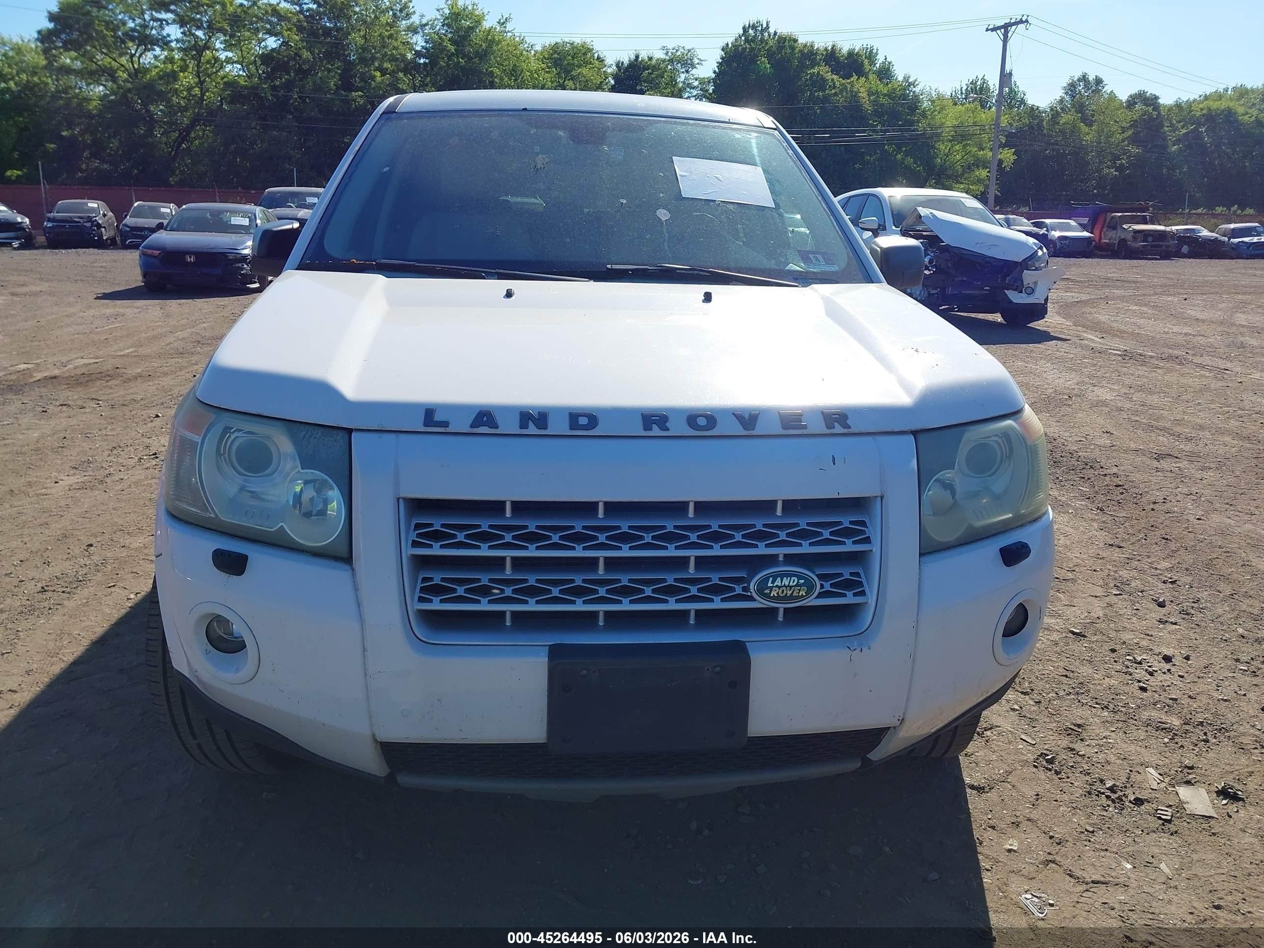 2008 Land Rover Lr2 Se White vin: SALFP24N48H038733
