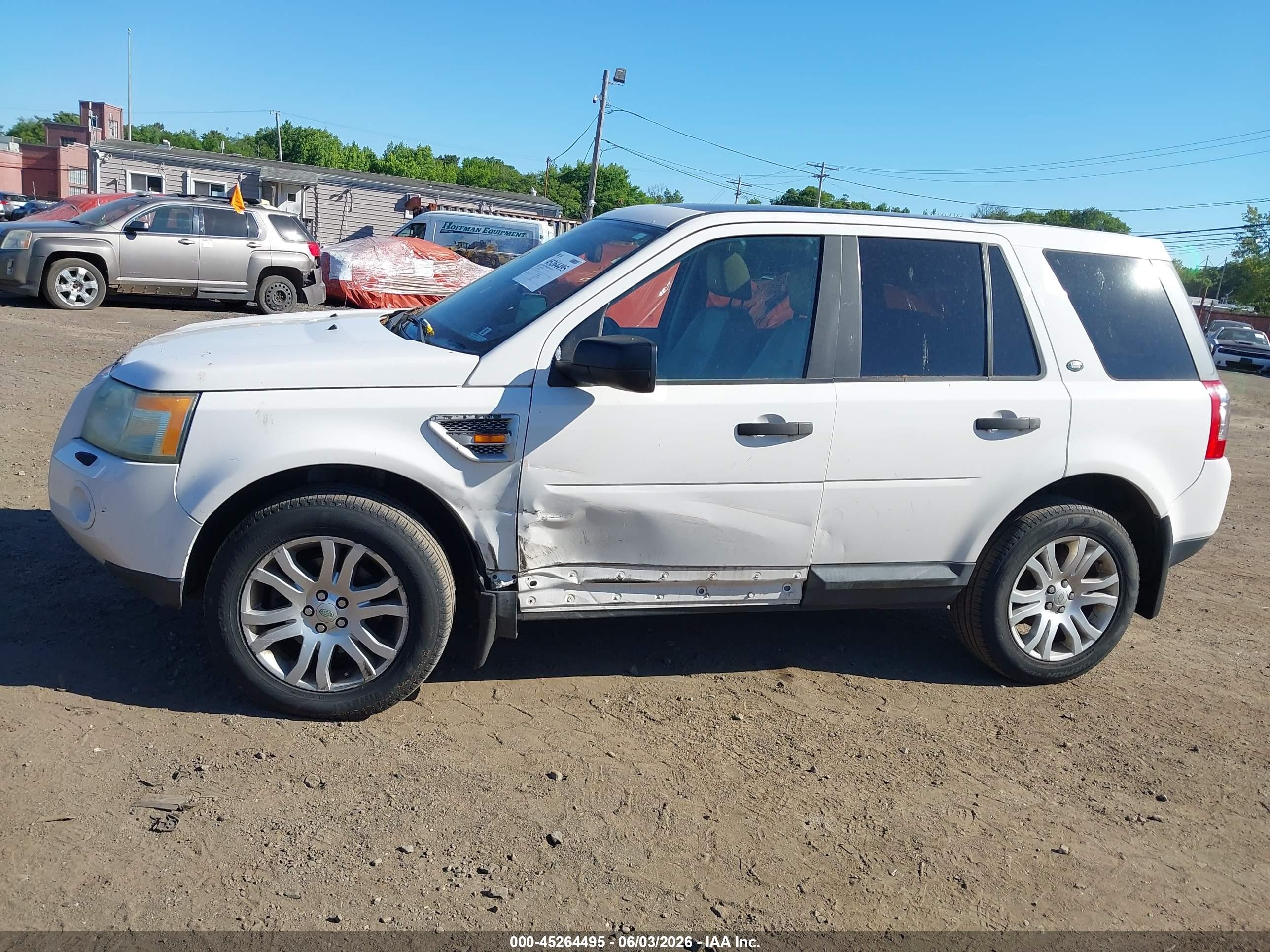2008 Land Rover Lr2 Se White vin: SALFP24N48H038733