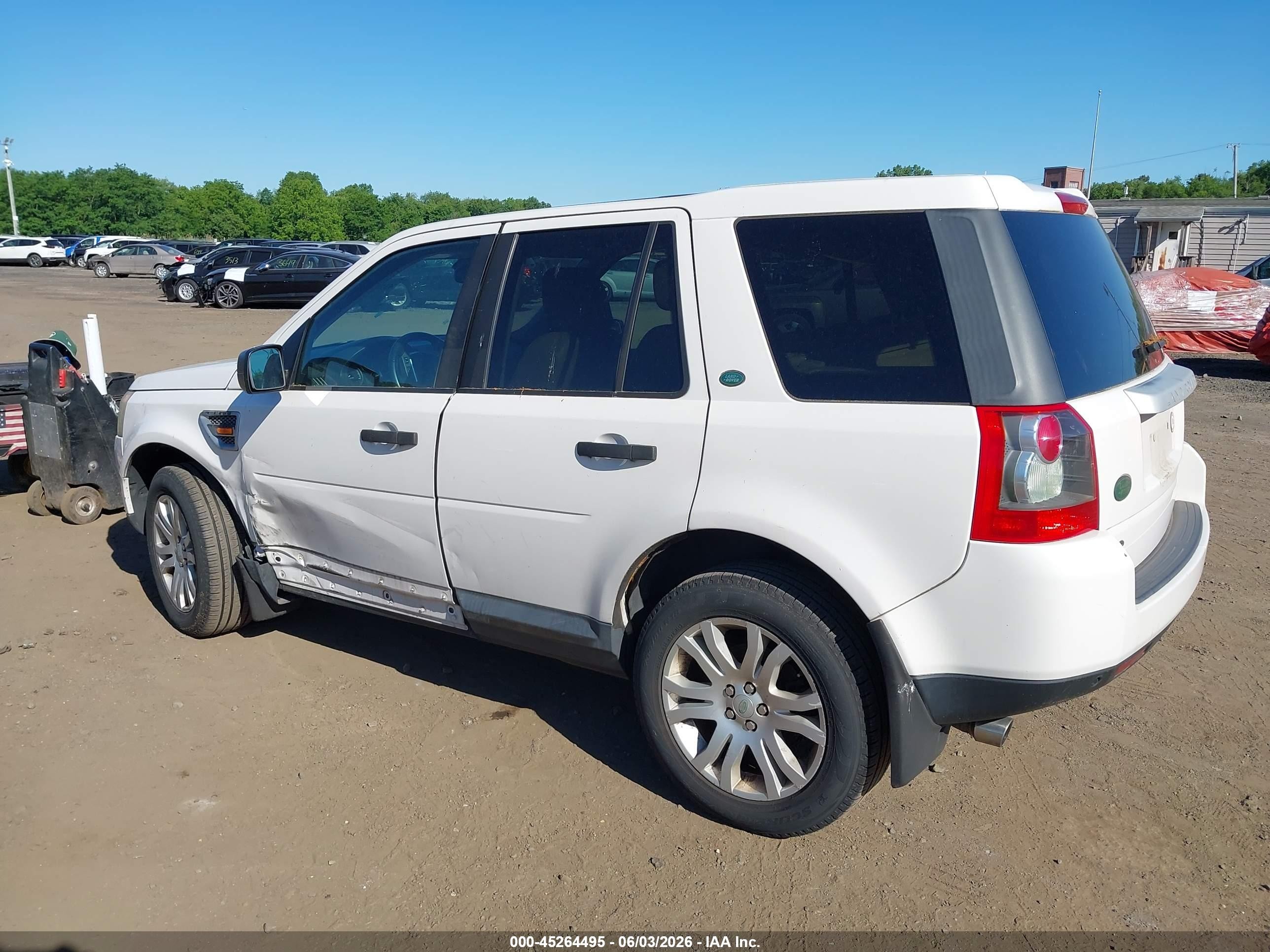 2008 Land Rover Lr2 Se White vin: SALFP24N48H038733