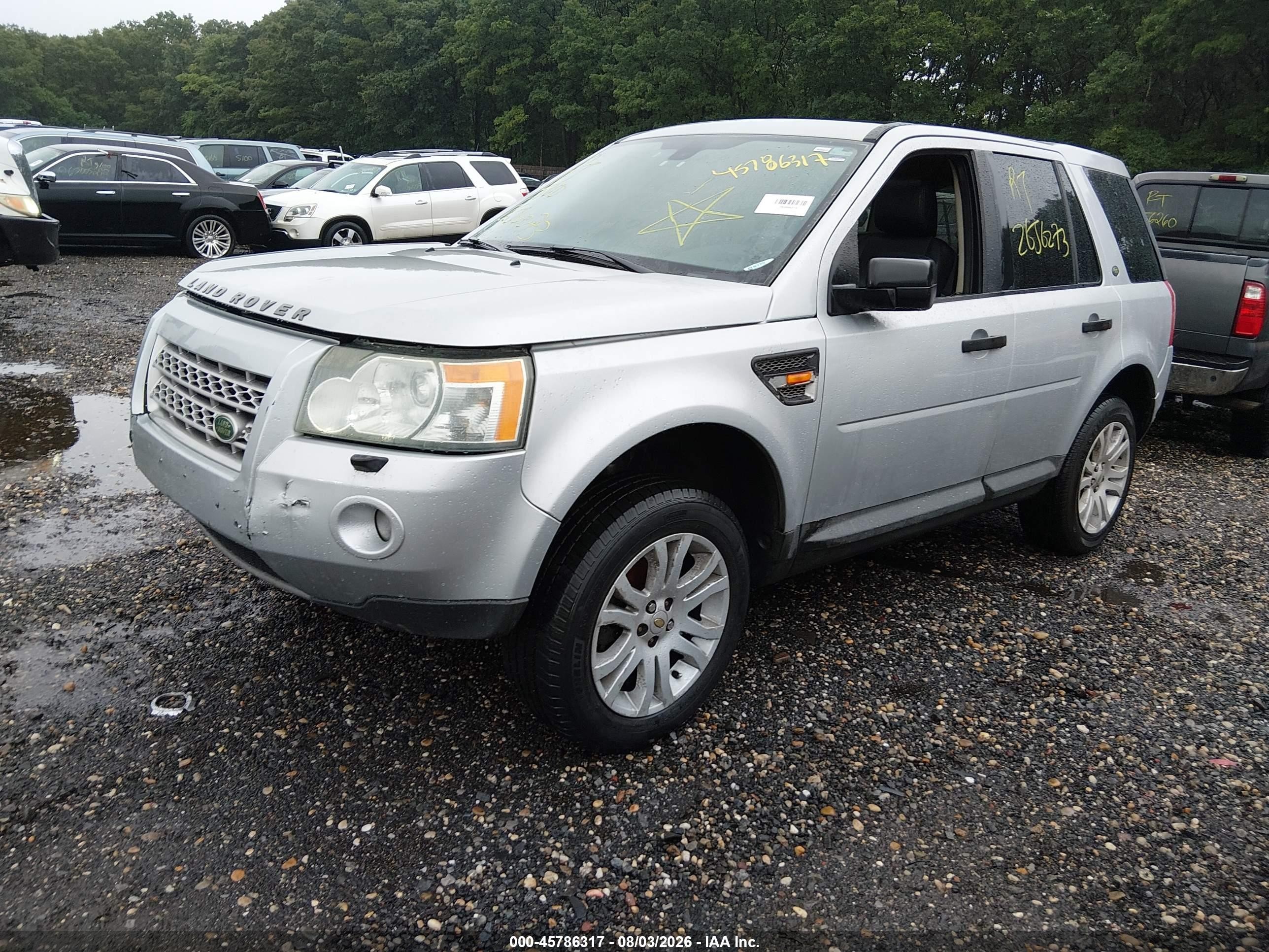 2008 Land Rover Lr2 Se Gray vin: SALFP24N98H012225