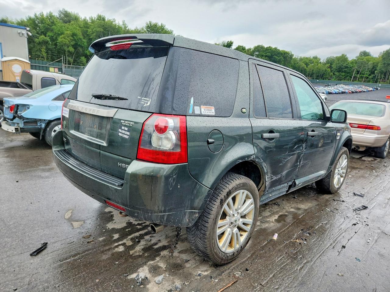 2009 Land Rover Lr2 Hse Green vin: SALFR24N09H121149