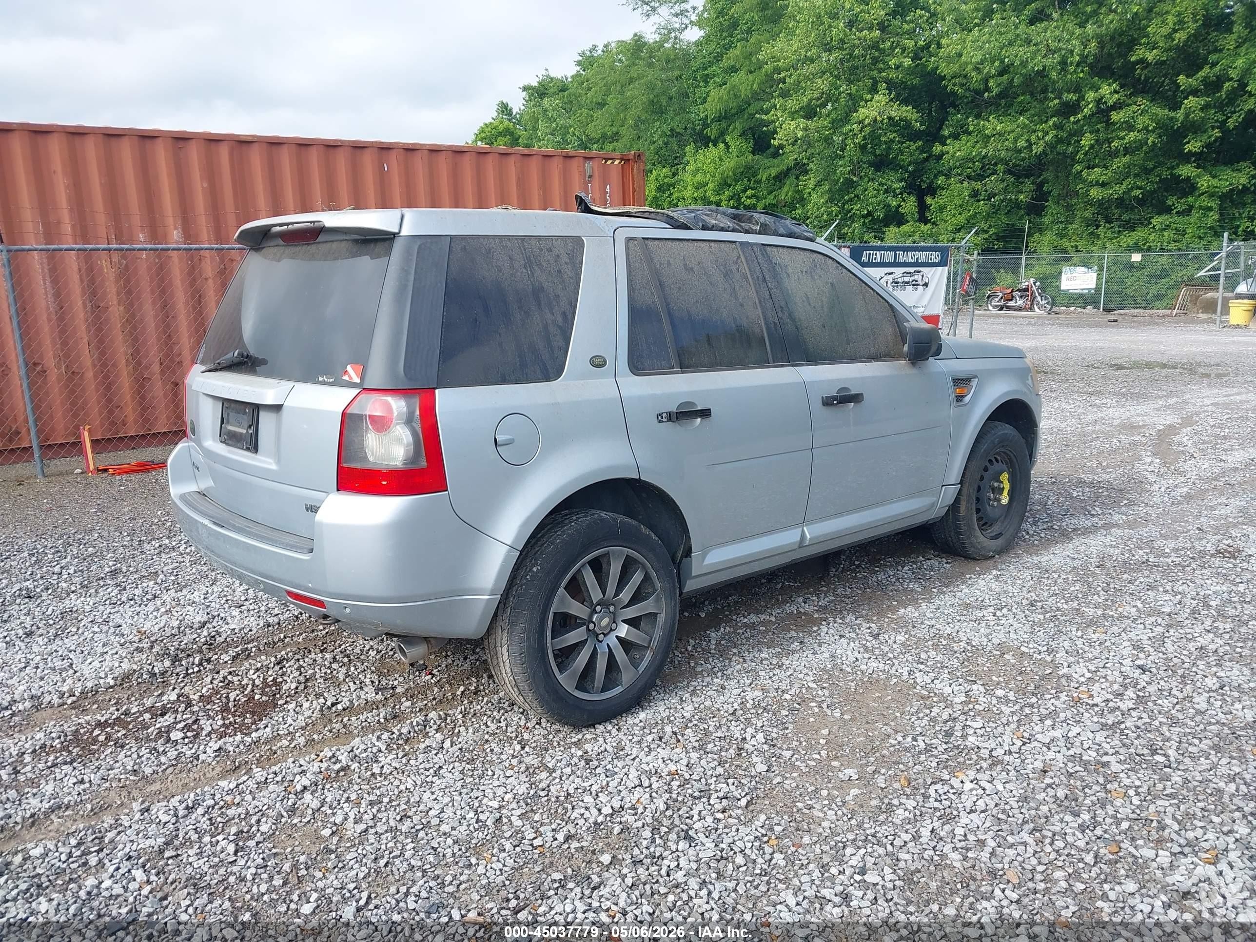 2008 Land Rover Lr2 Hse Серебряный vin: SALFR24N28H083132