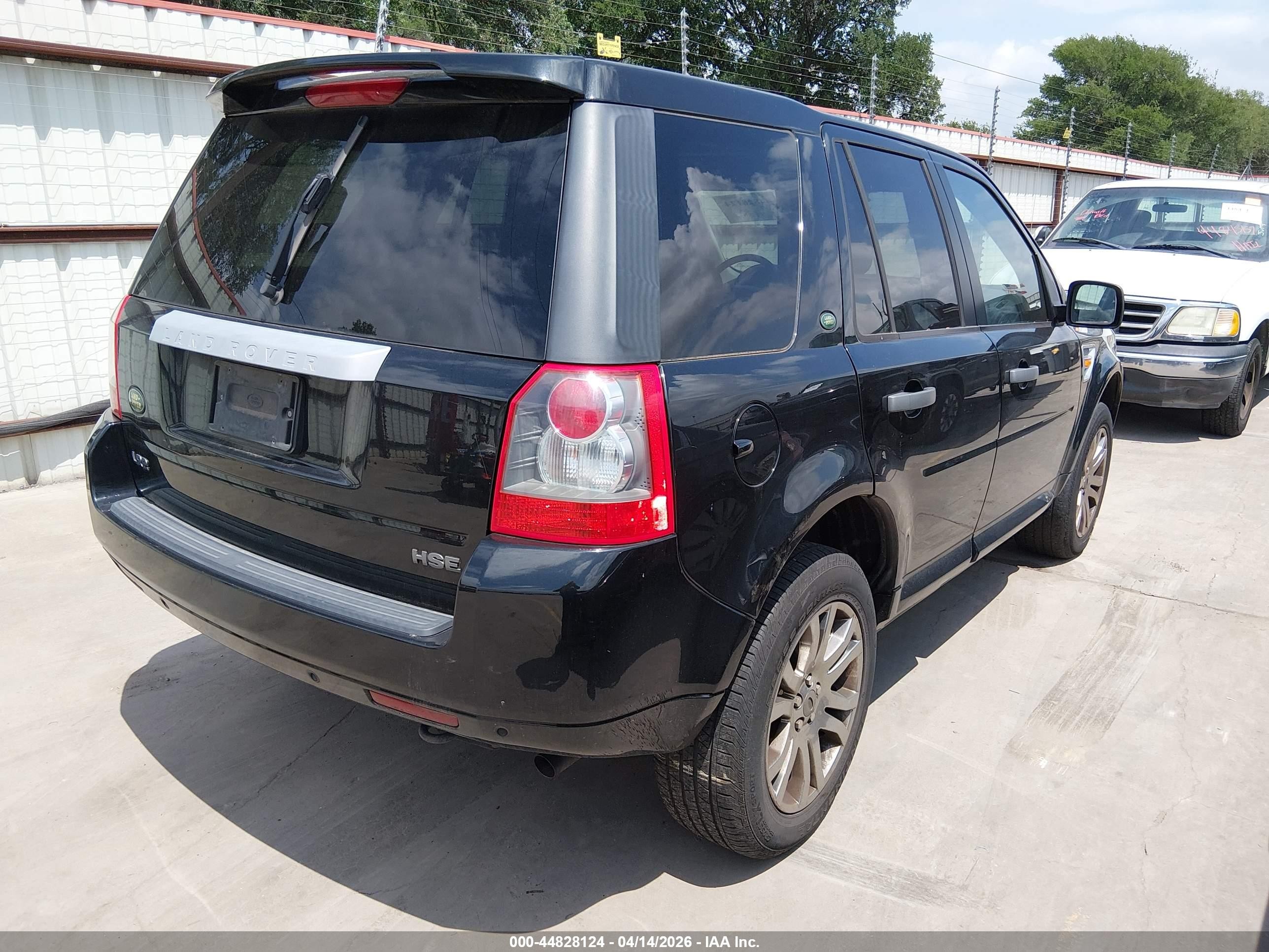 2008 Land Rover Lr2 Hse Black vin: SALFR24N58H090480