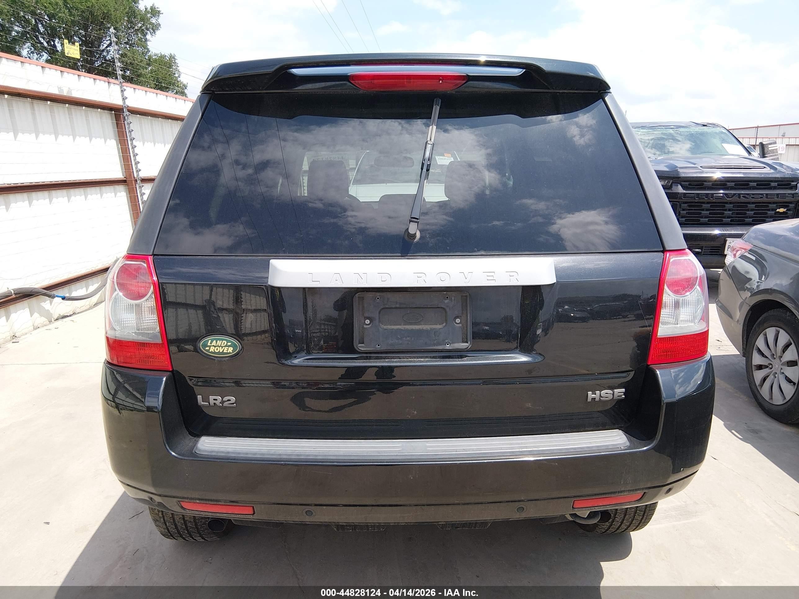 2008 Land Rover Lr2 Hse Black vin: SALFR24N58H090480