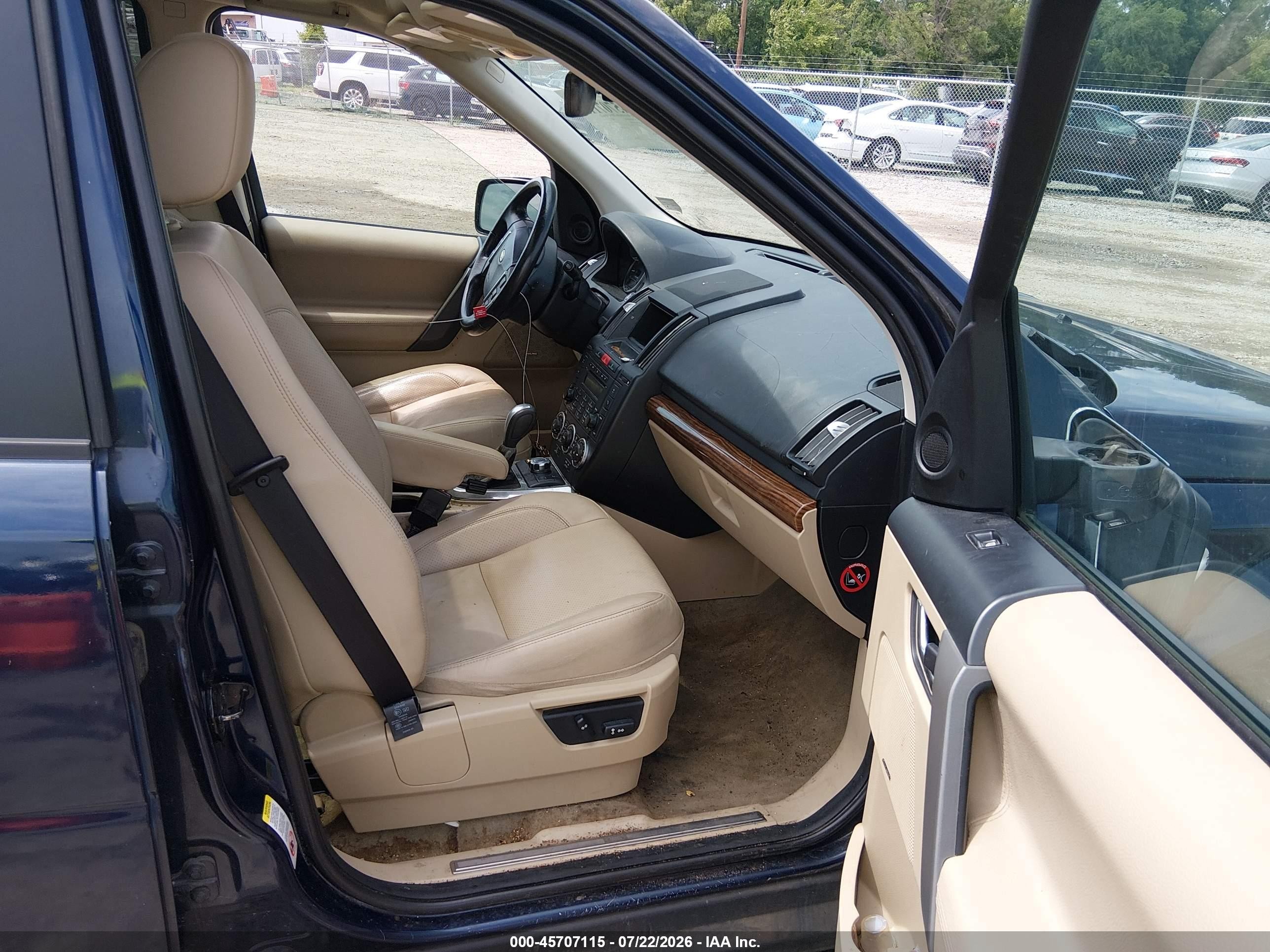 2009 Land Rover Lr2 Hse Dark Blue vin: SALFR24N59H120188