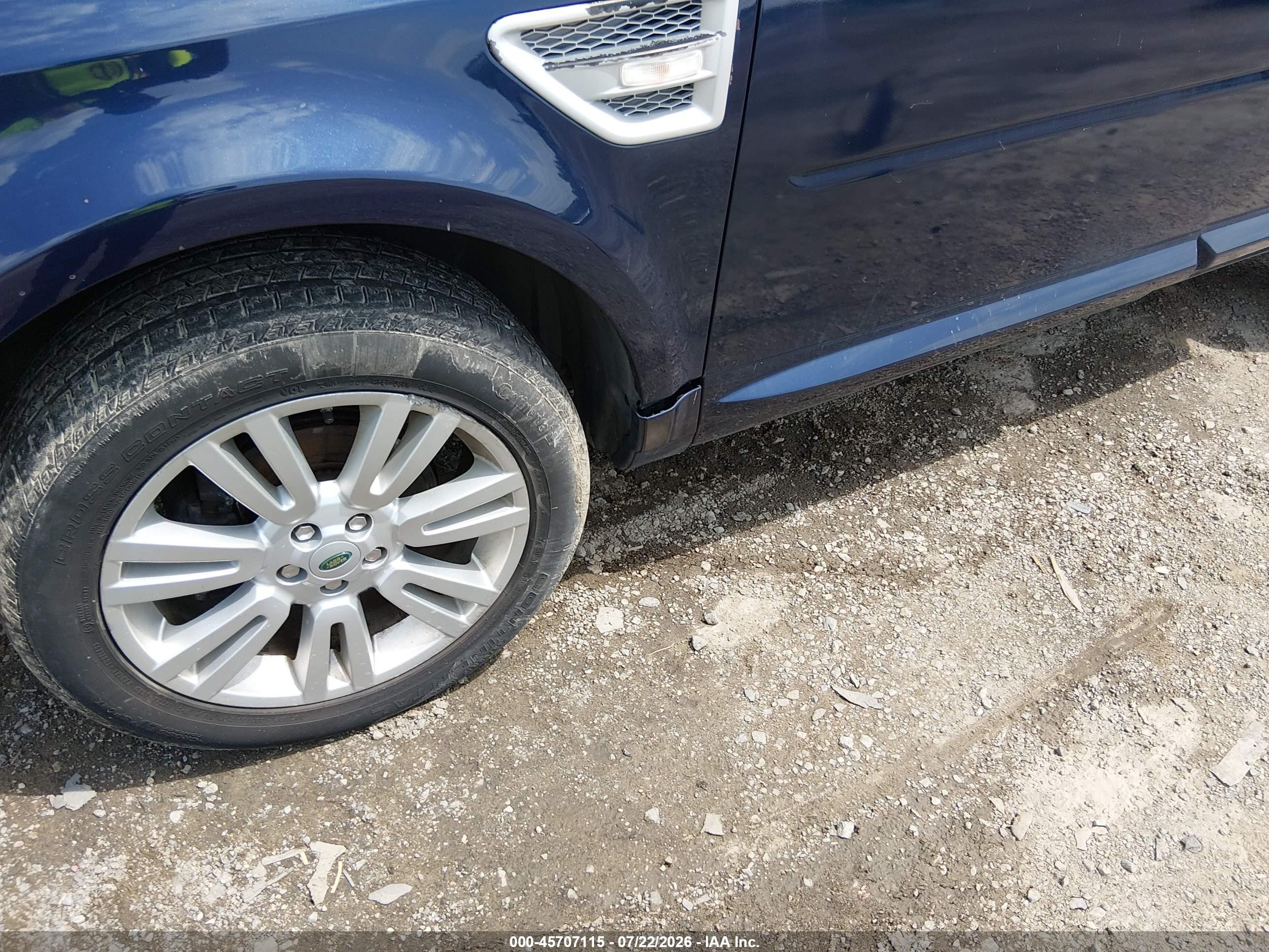 2009 Land Rover Lr2 Hse Dark Blue vin: SALFR24N59H120188