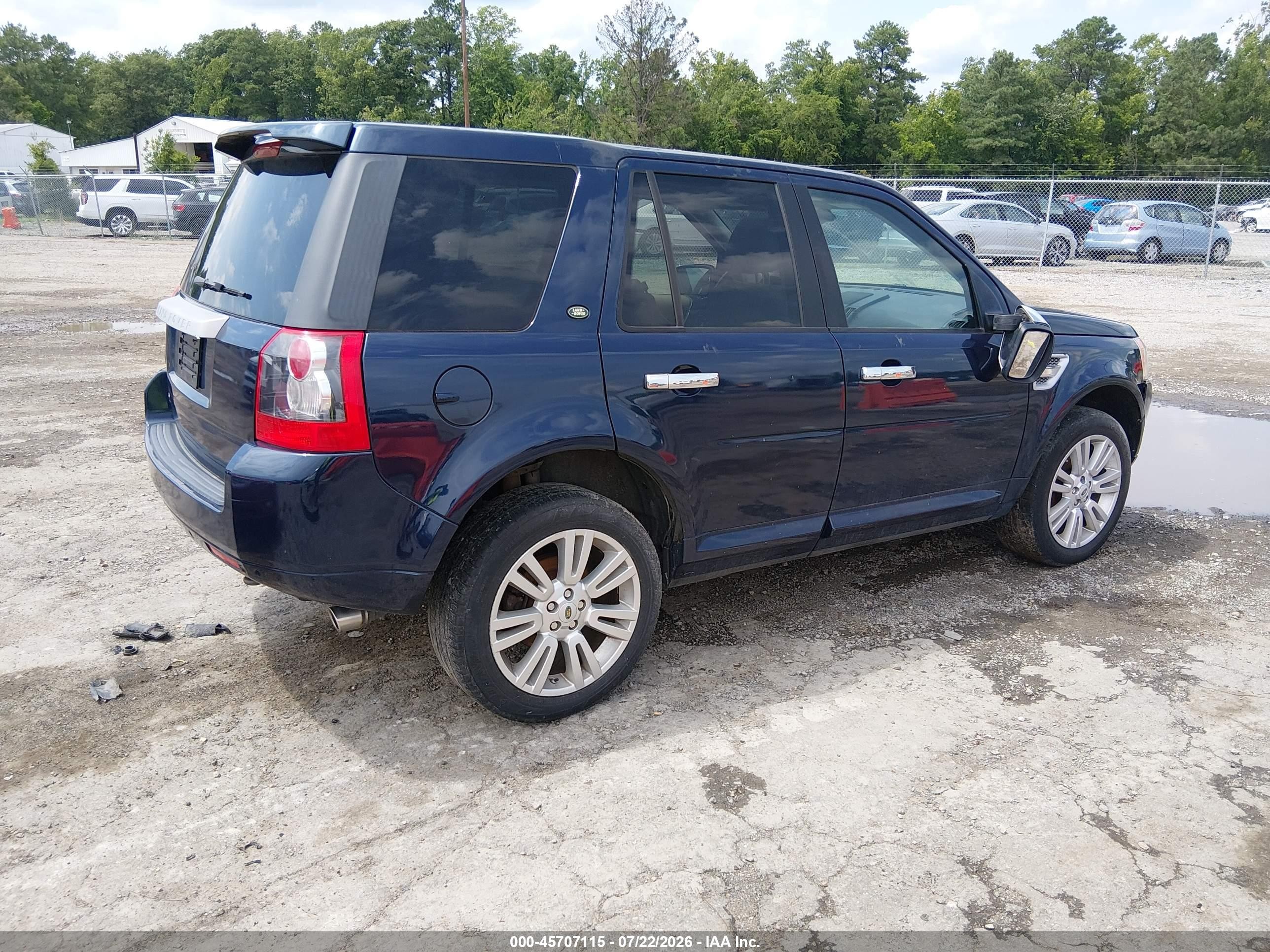 2009 Land Rover Lr2 Hse Dark Blue vin: SALFR24N59H120188