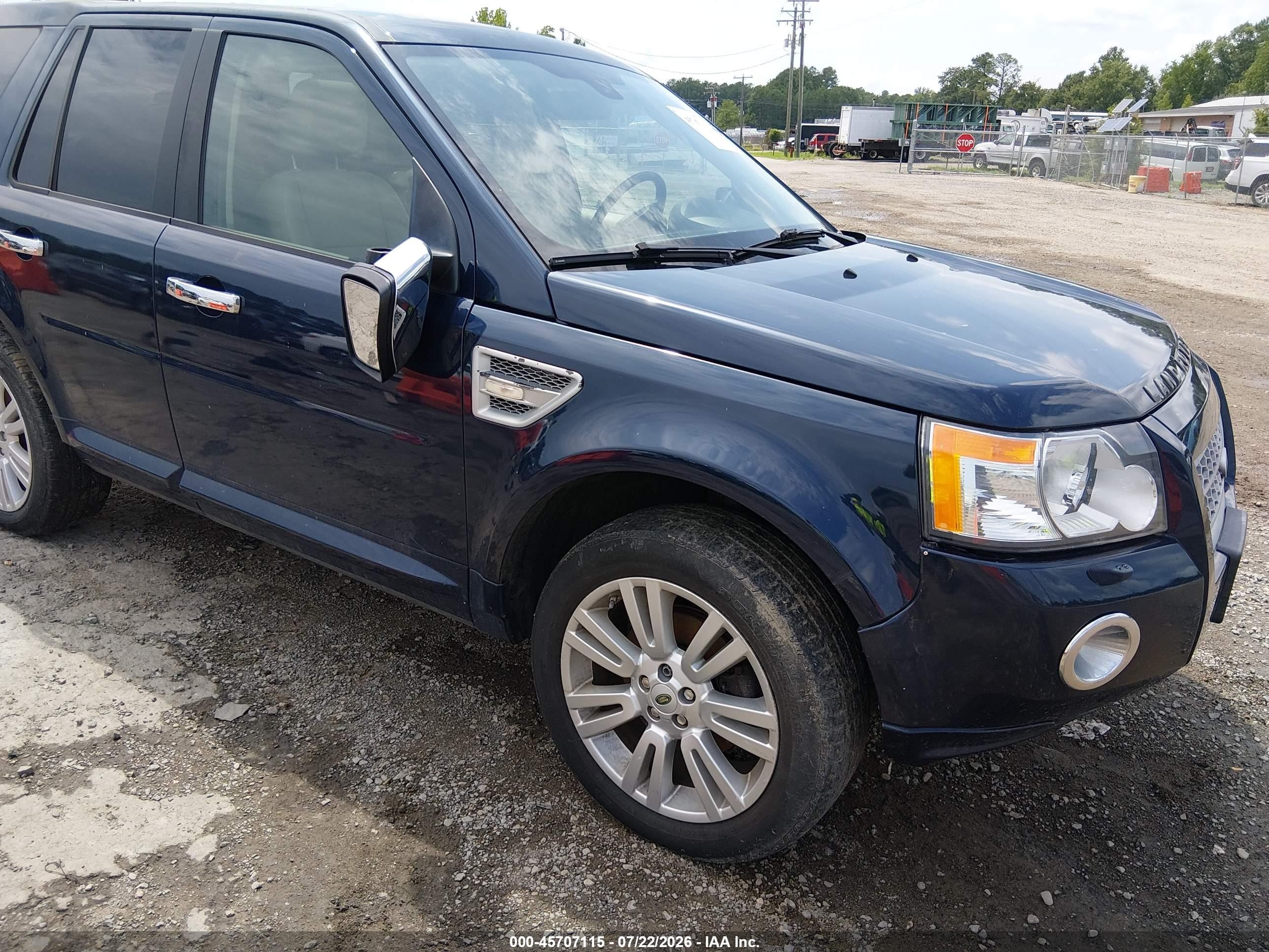 2009 Land Rover Lr2 Hse Dark Blue vin: SALFR24N59H120188