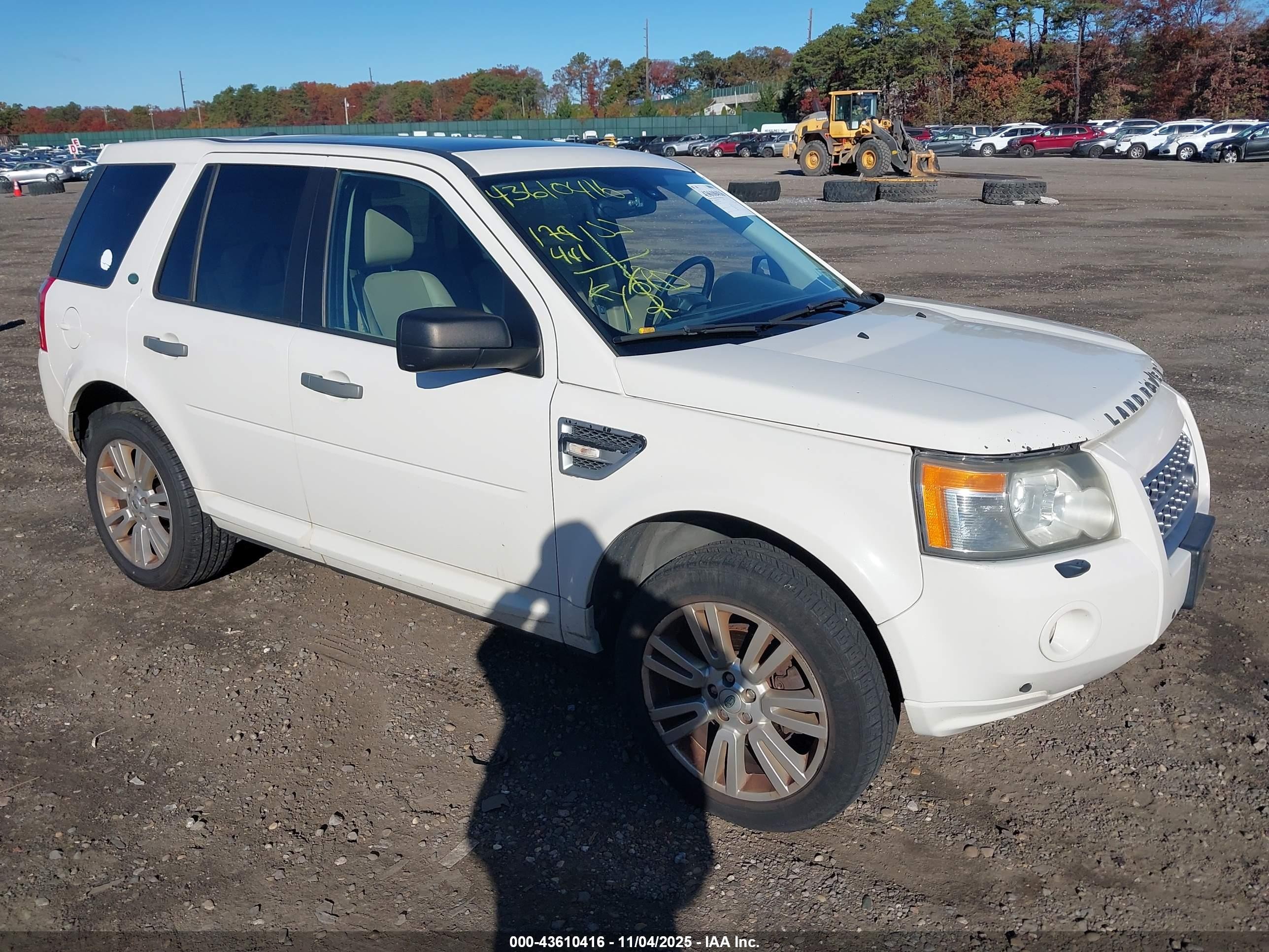 2009 Land Rover Lr2 Hse White vin: SALFR24N59H147648