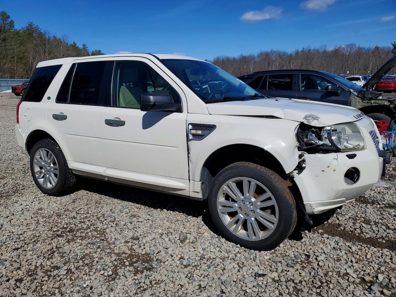 2009 Land Rover Lr2 Hse White vin: SALFR24N89H116426