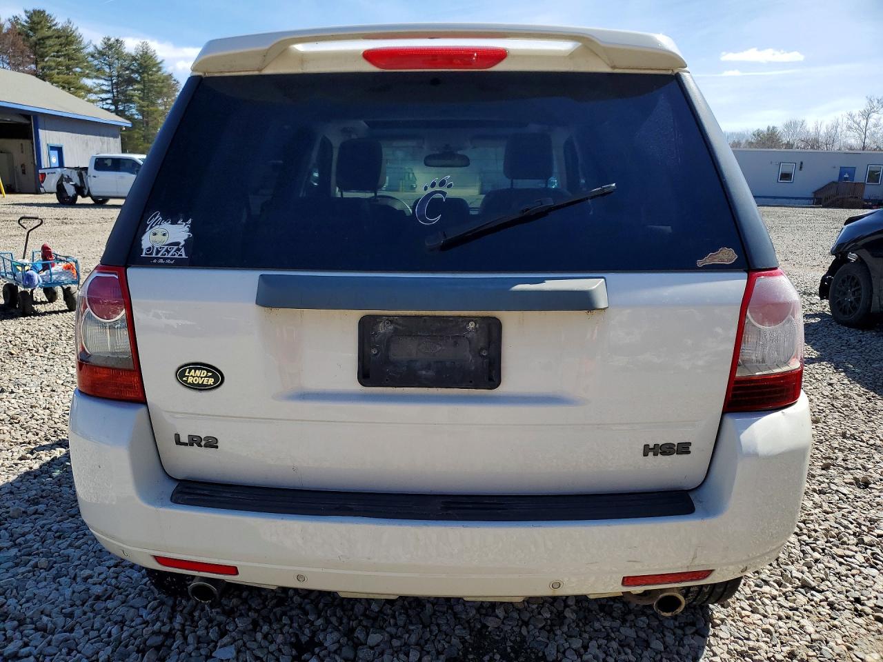 2009 Land Rover Lr2 Hse White vin: SALFR24N89H116426