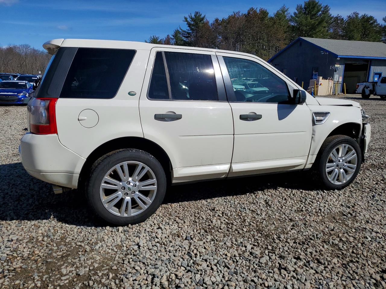 2009 Land Rover Lr2 Hse White vin: SALFR24N89H116426