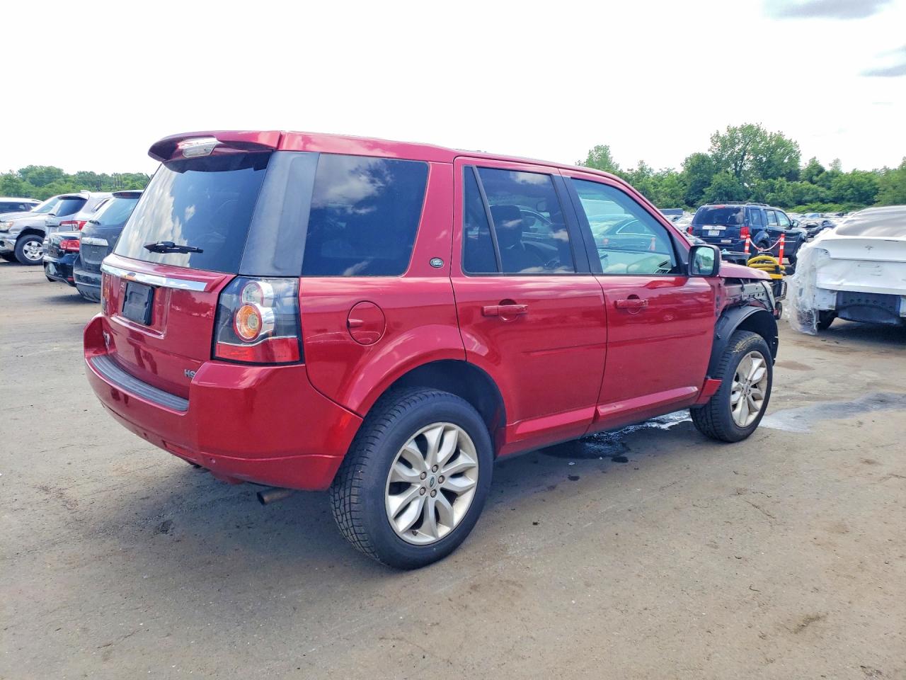 2013 Land Rover Lr2 Hse Red vin: SALFR2BG2DH381954