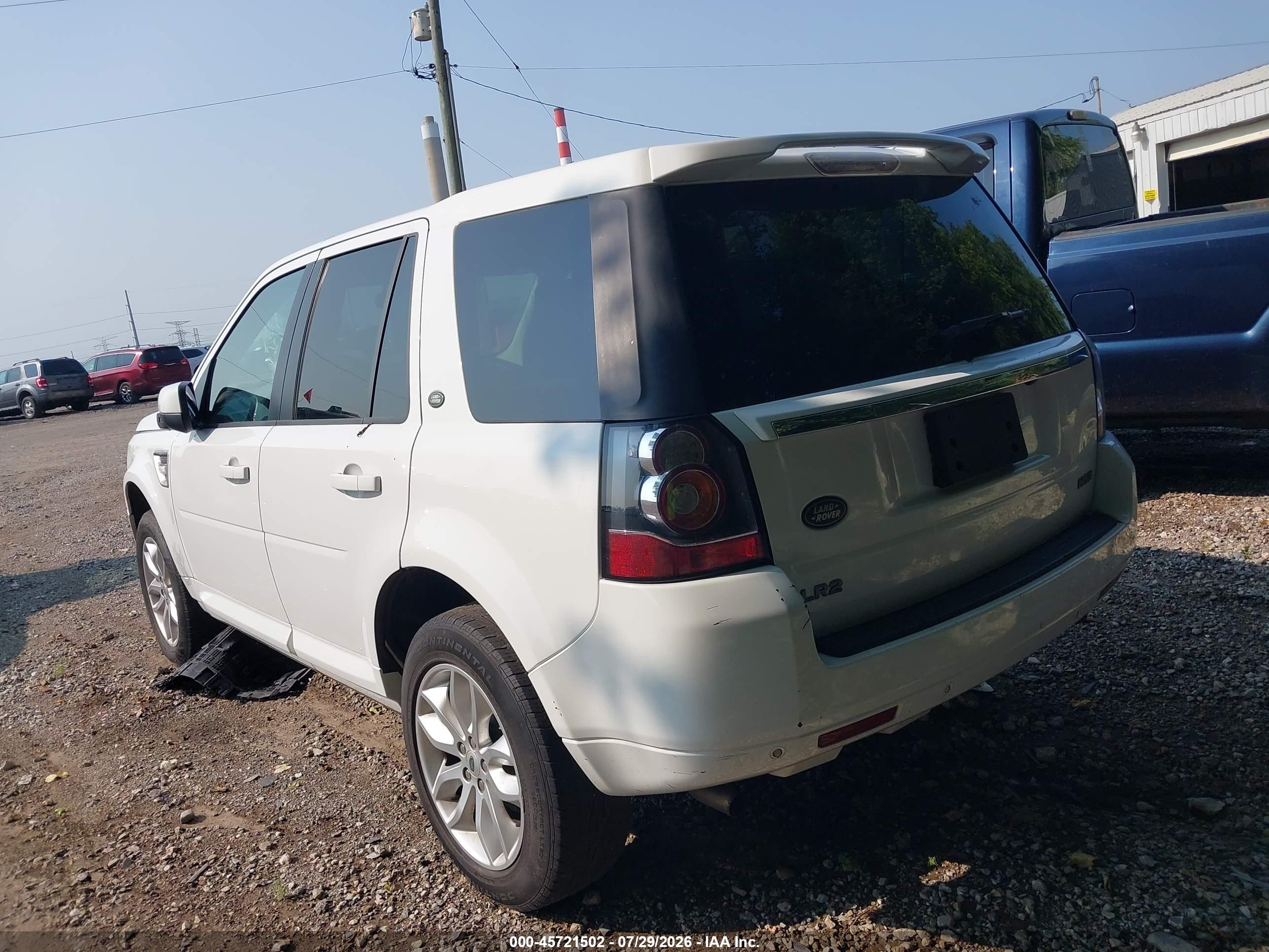 2014 Land Rover Lr2   White vin: SALFR2BG2EH411486