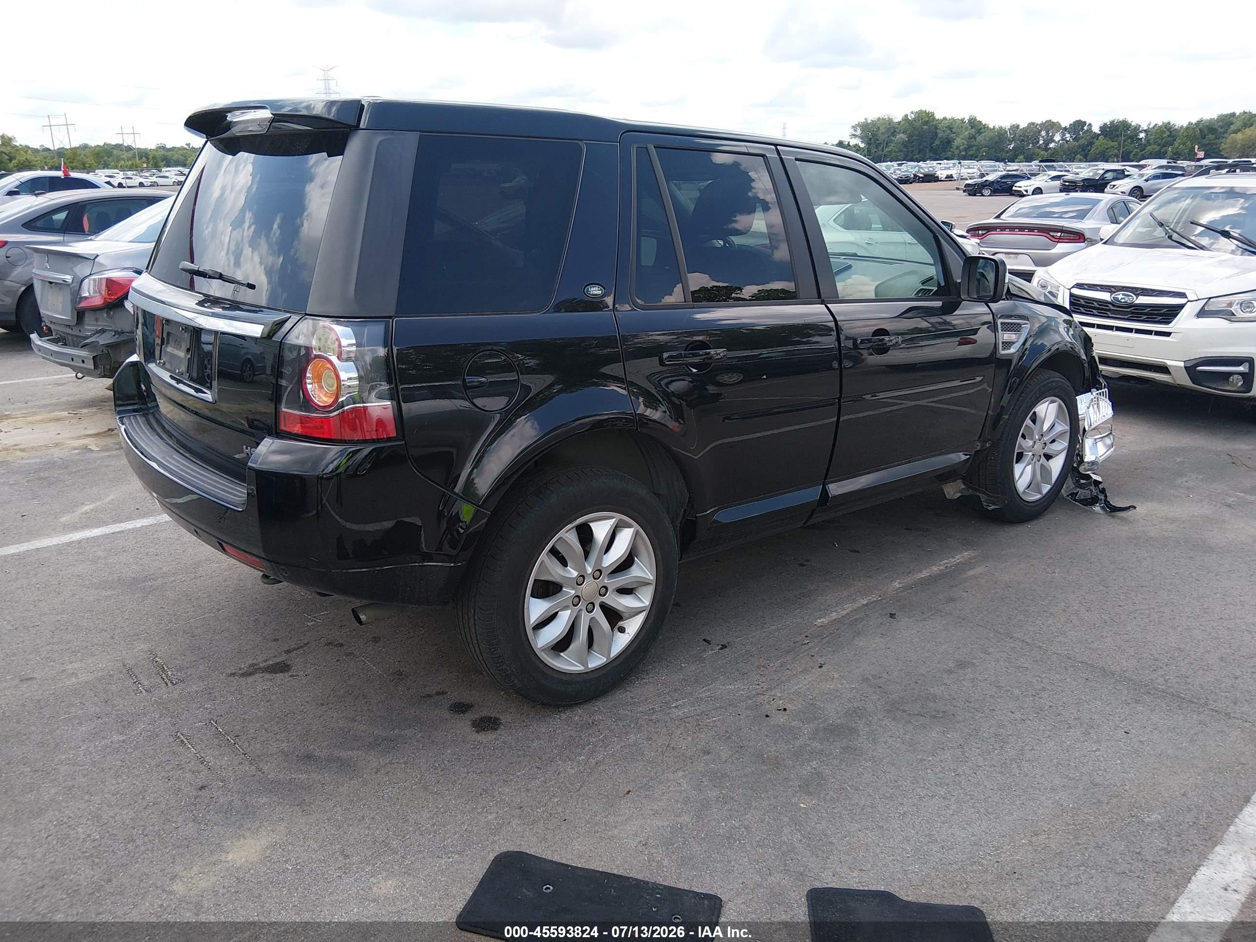 2014 Land Rover Lr2 Black vin: SALFR2BG7EH413847