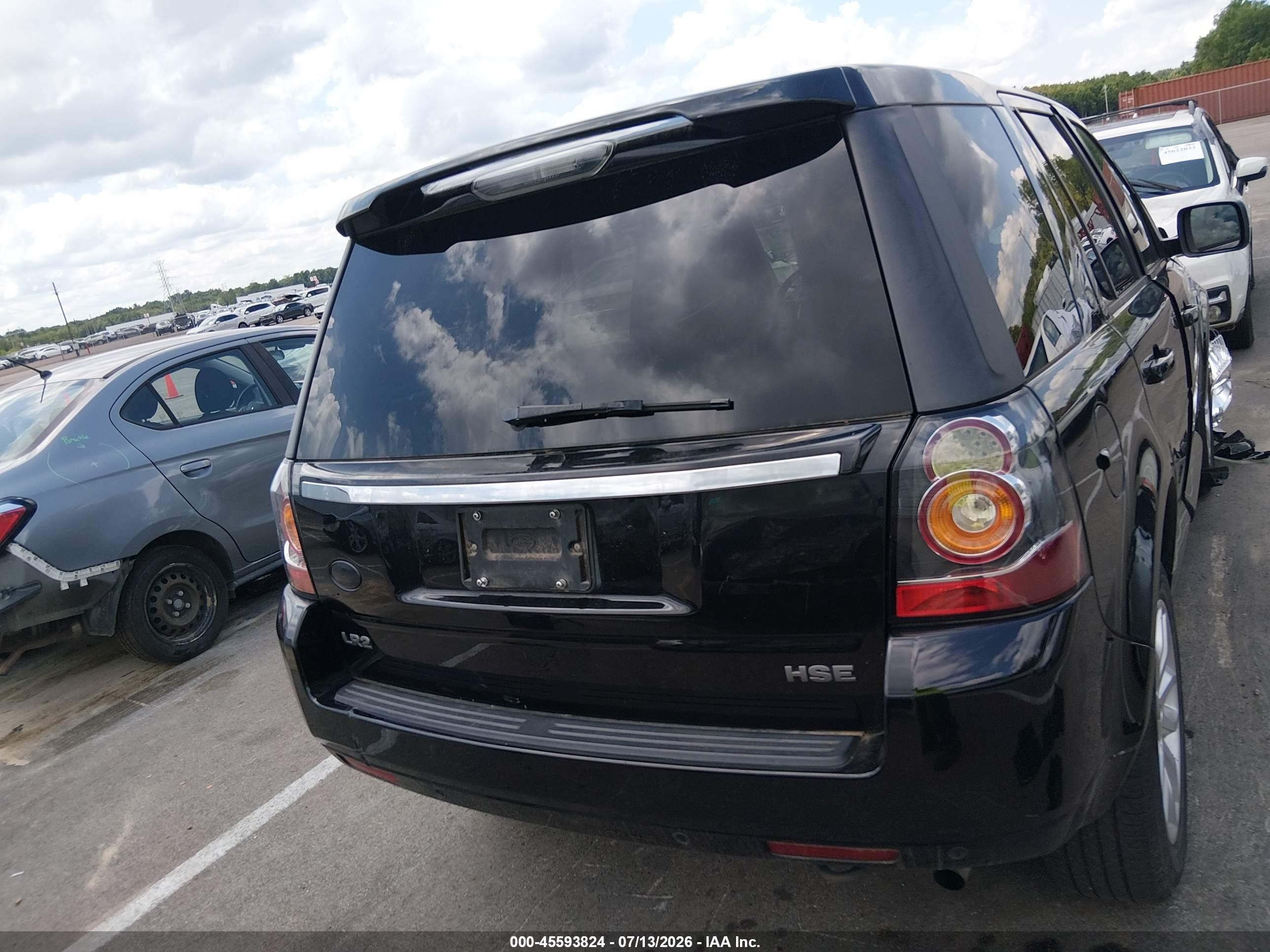 2014 Land Rover Lr2 Black vin: SALFR2BG7EH413847