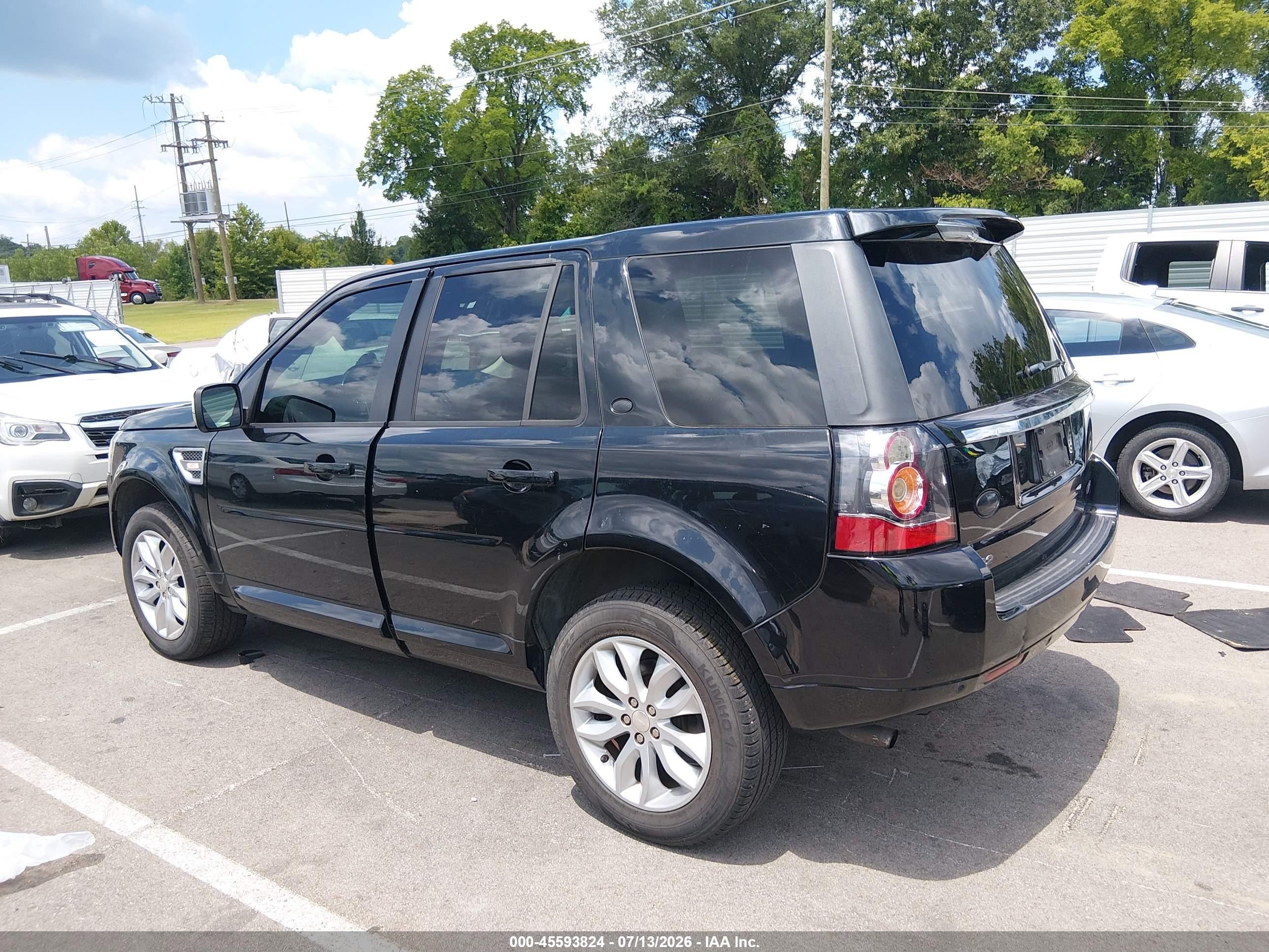 2014 Land Rover Lr2 Black vin: SALFR2BG7EH413847