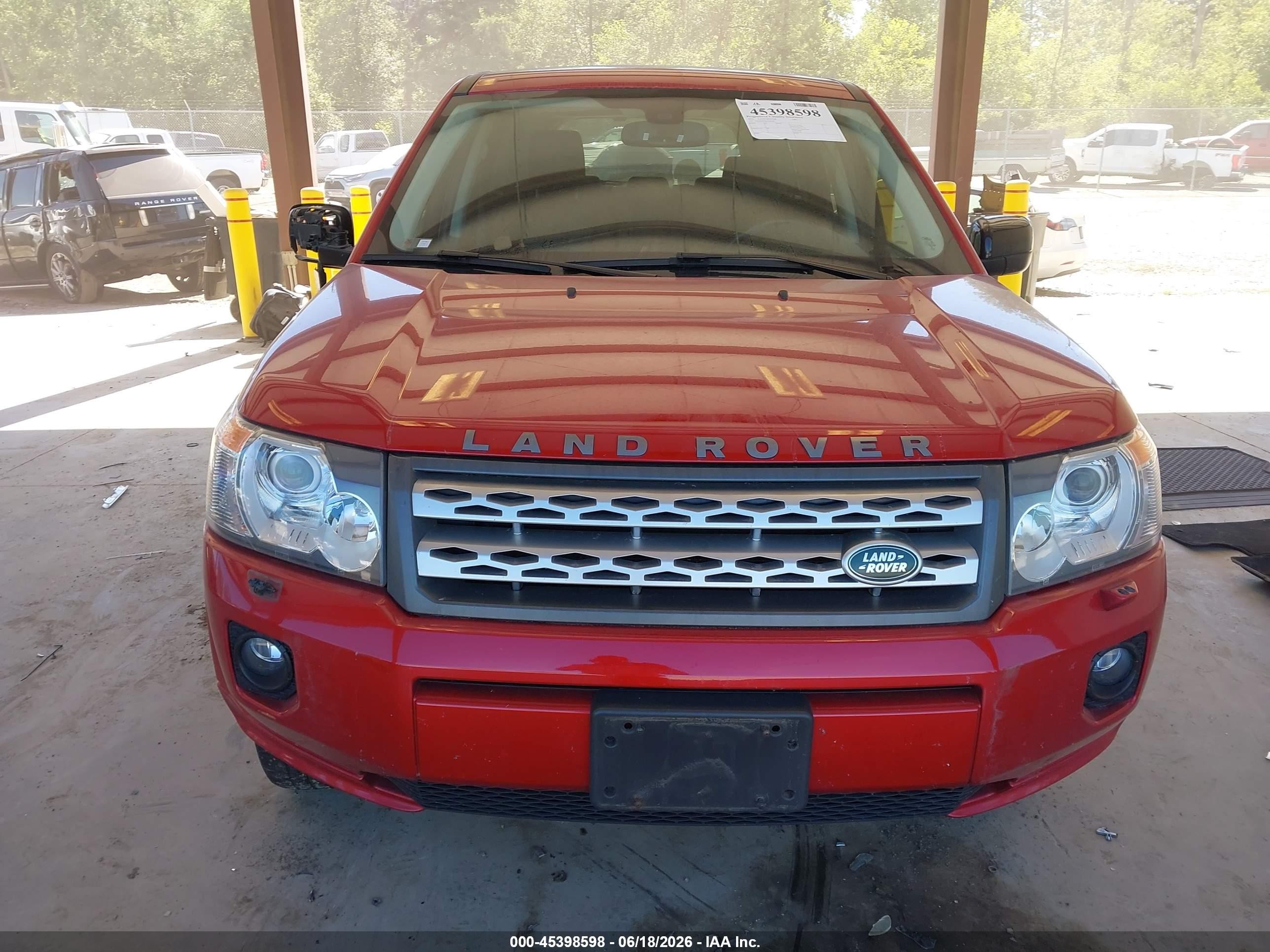 2012 Land Rover Lr2 Красный vin: SALFR2BN0CH281669