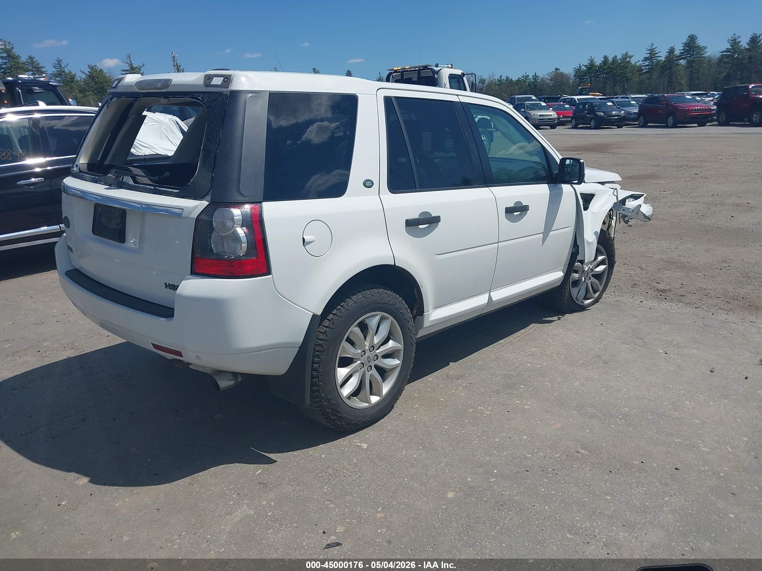 2012 Land Rover Lr2   White vin: SALFR2BN1CH308247