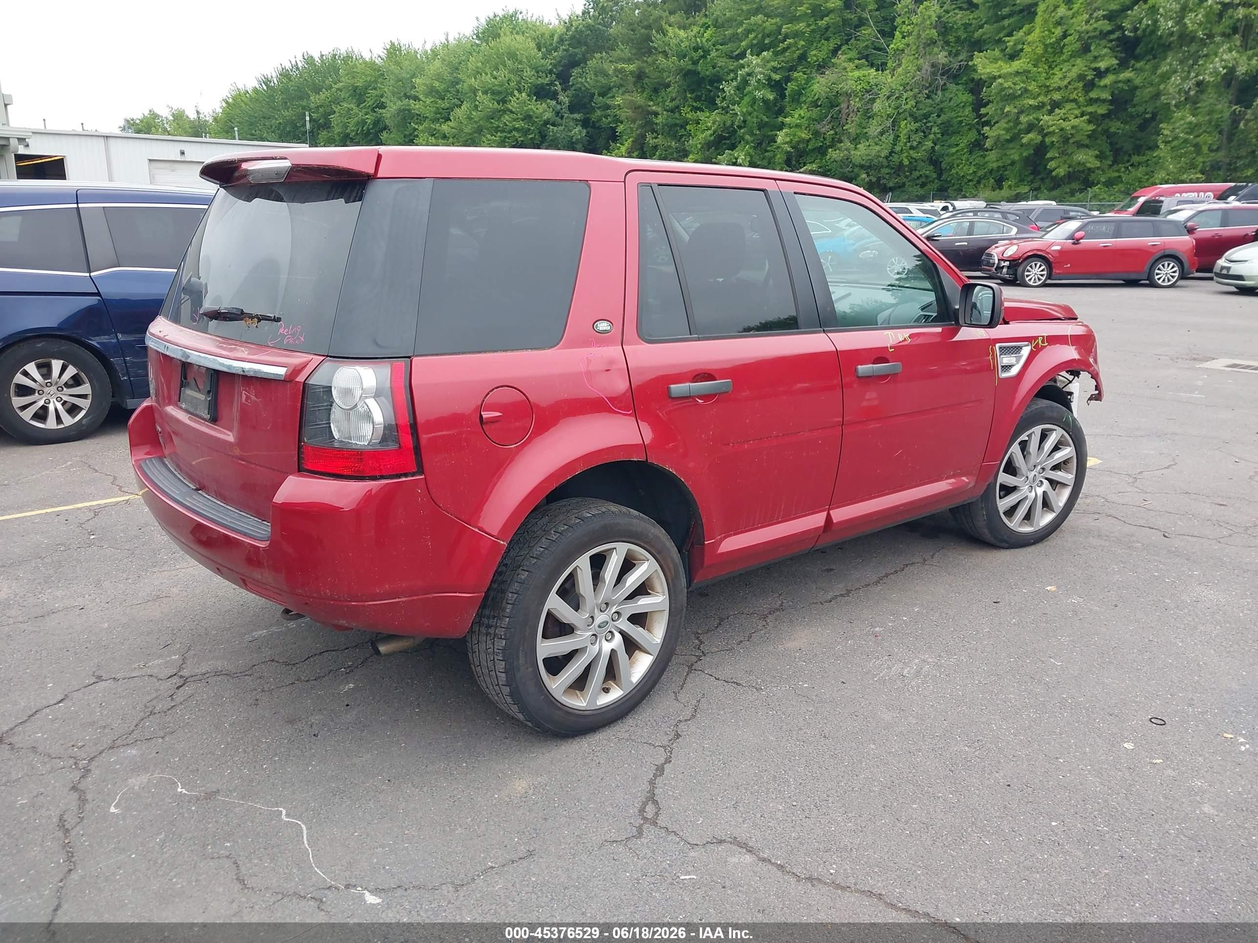 2012 Land Rover Lr2   Red vin: SALFR2BN1CH311181