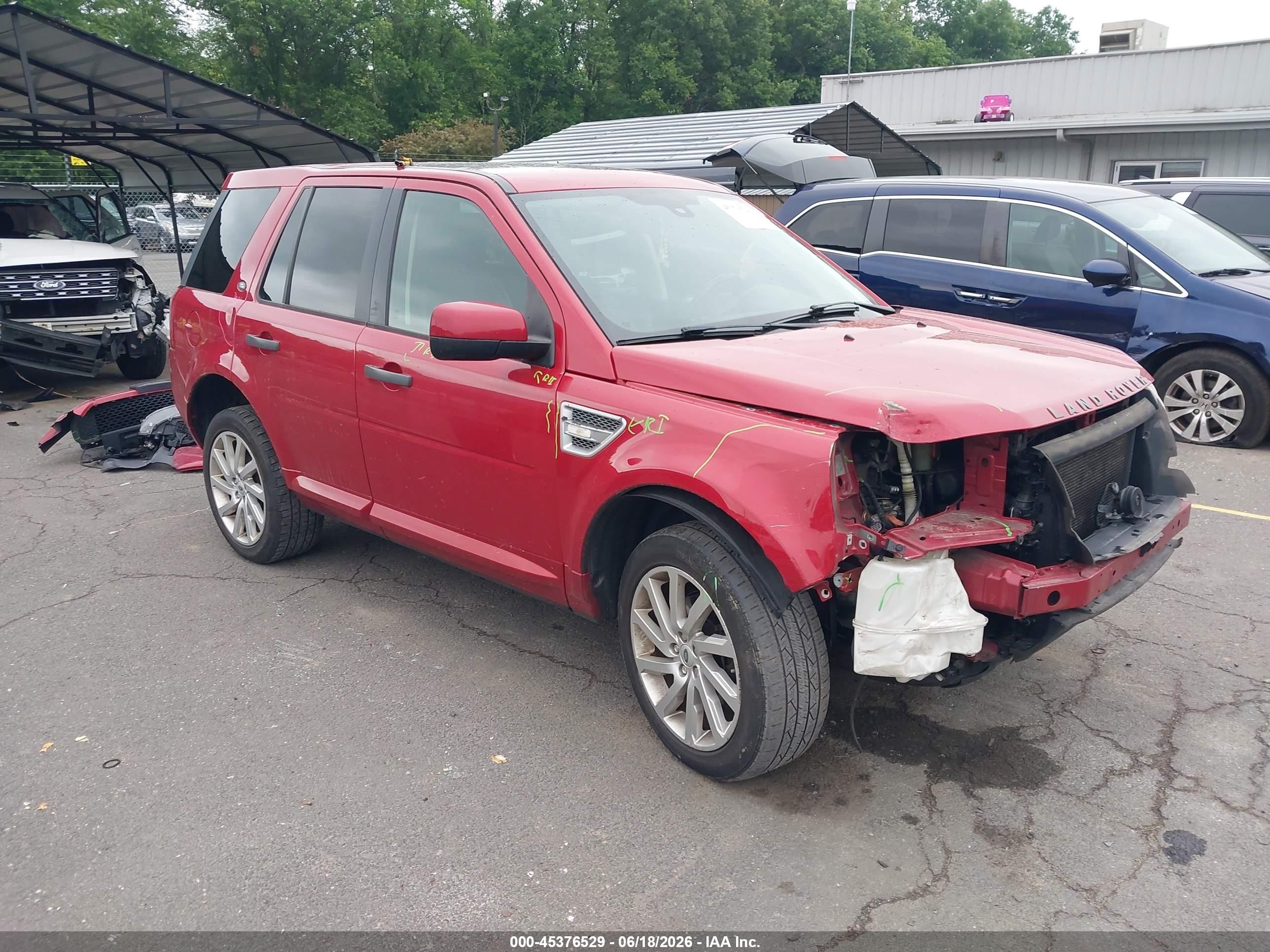 2012 Land Rover Lr2   Red vin: SALFR2BN1CH311181
