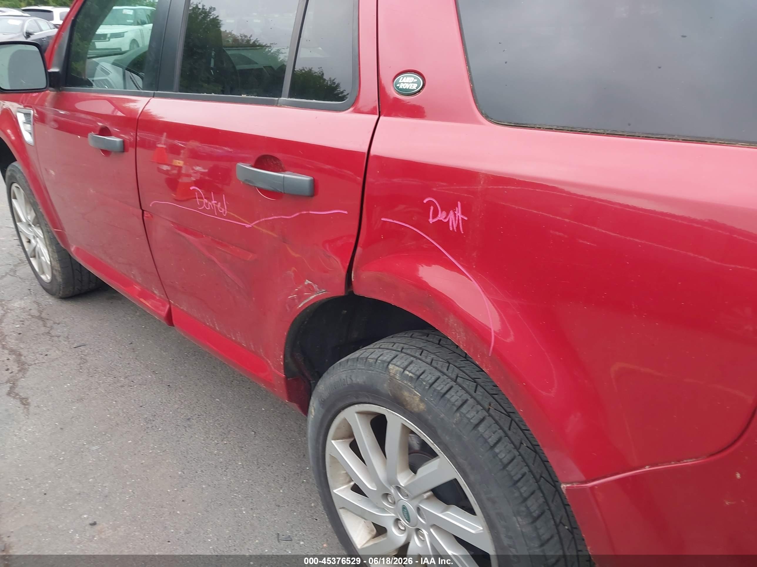 2012 Land Rover Lr2   Red vin: SALFR2BN1CH311181