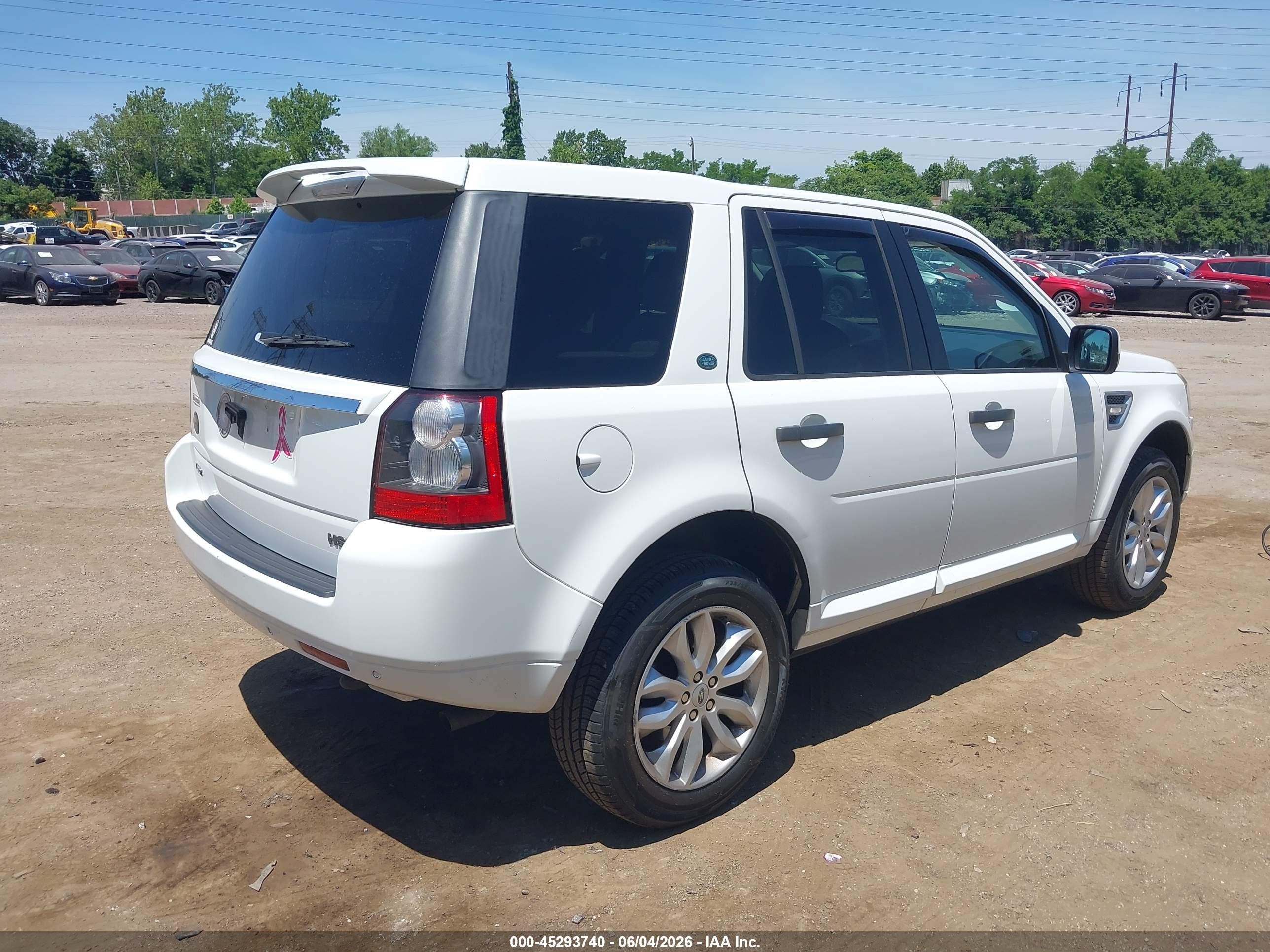 2012 Land Rover Lr2   White vin: SALFR2BN3CH290527