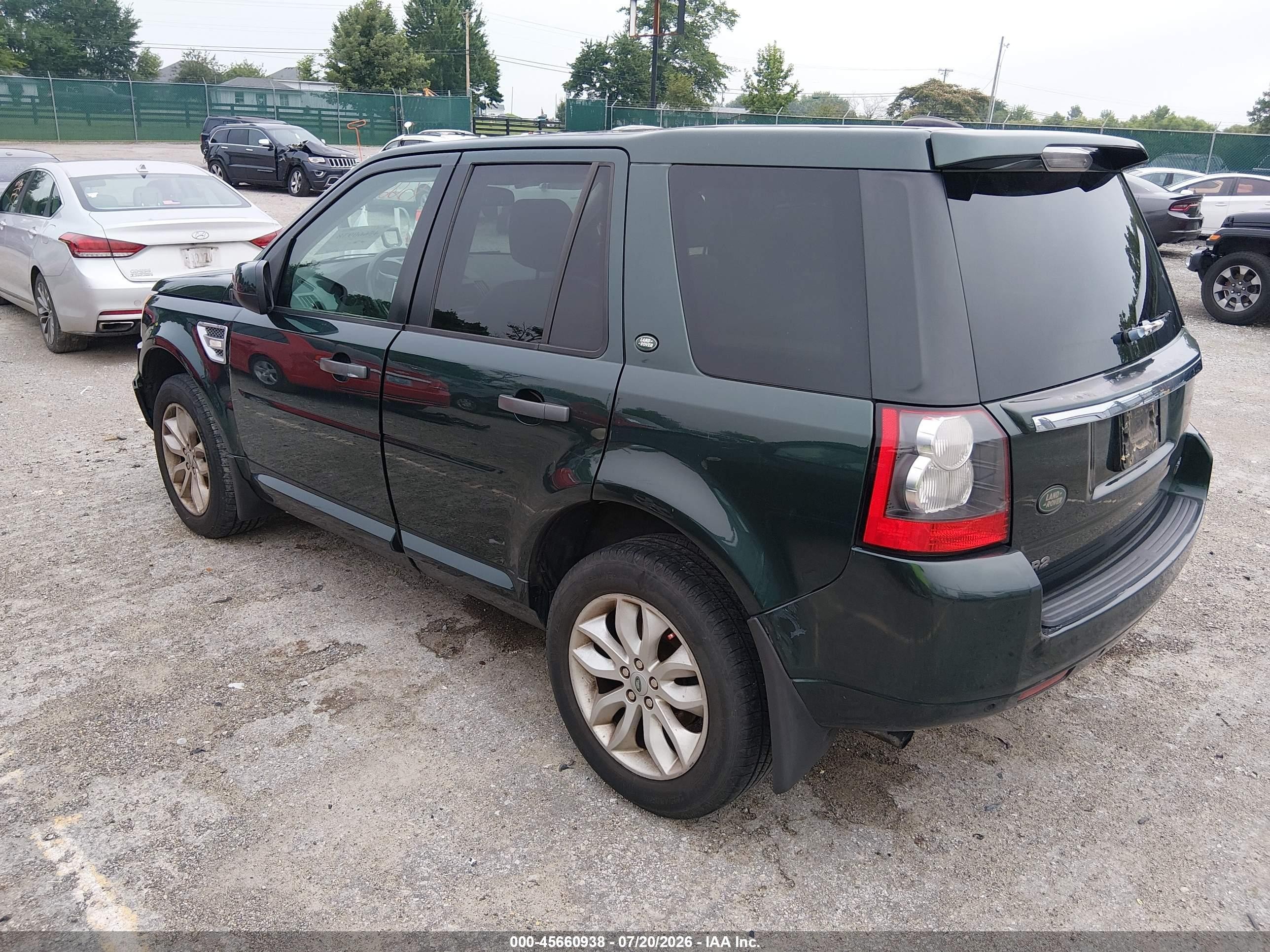 2012 Land Rover Lr2   Green vin: SALFR2BN5CH293218