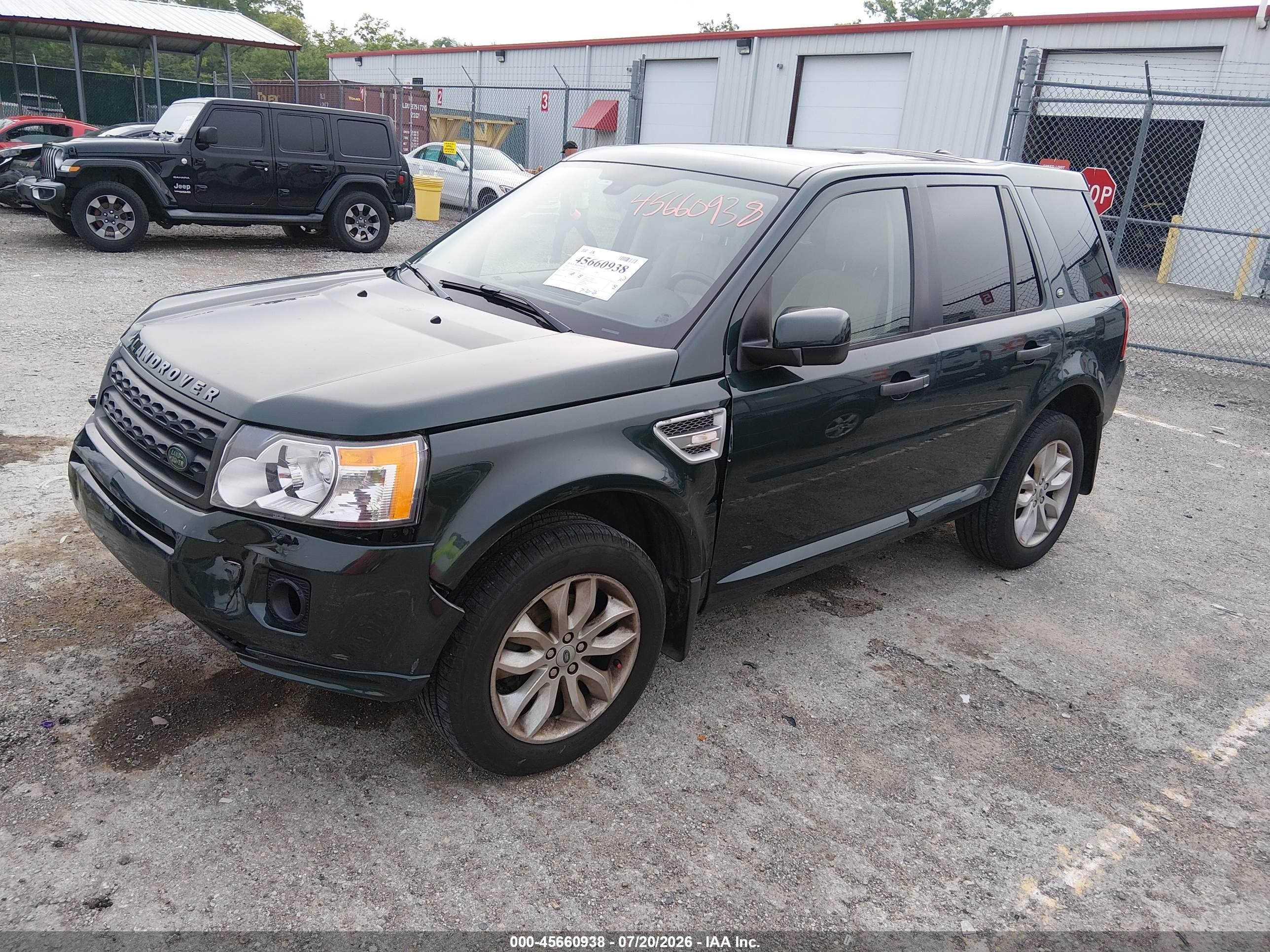 2012 Land Rover Lr2   Green vin: SALFR2BN5CH293218