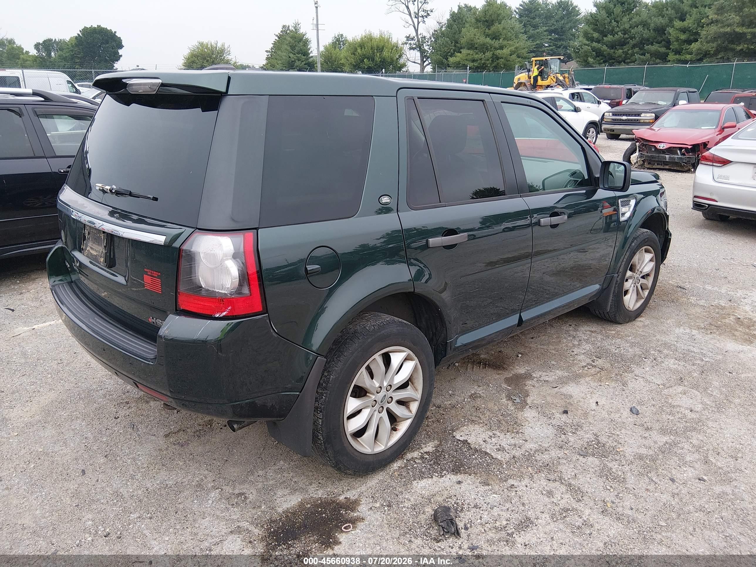 2012 Land Rover Lr2   Green vin: SALFR2BN5CH293218