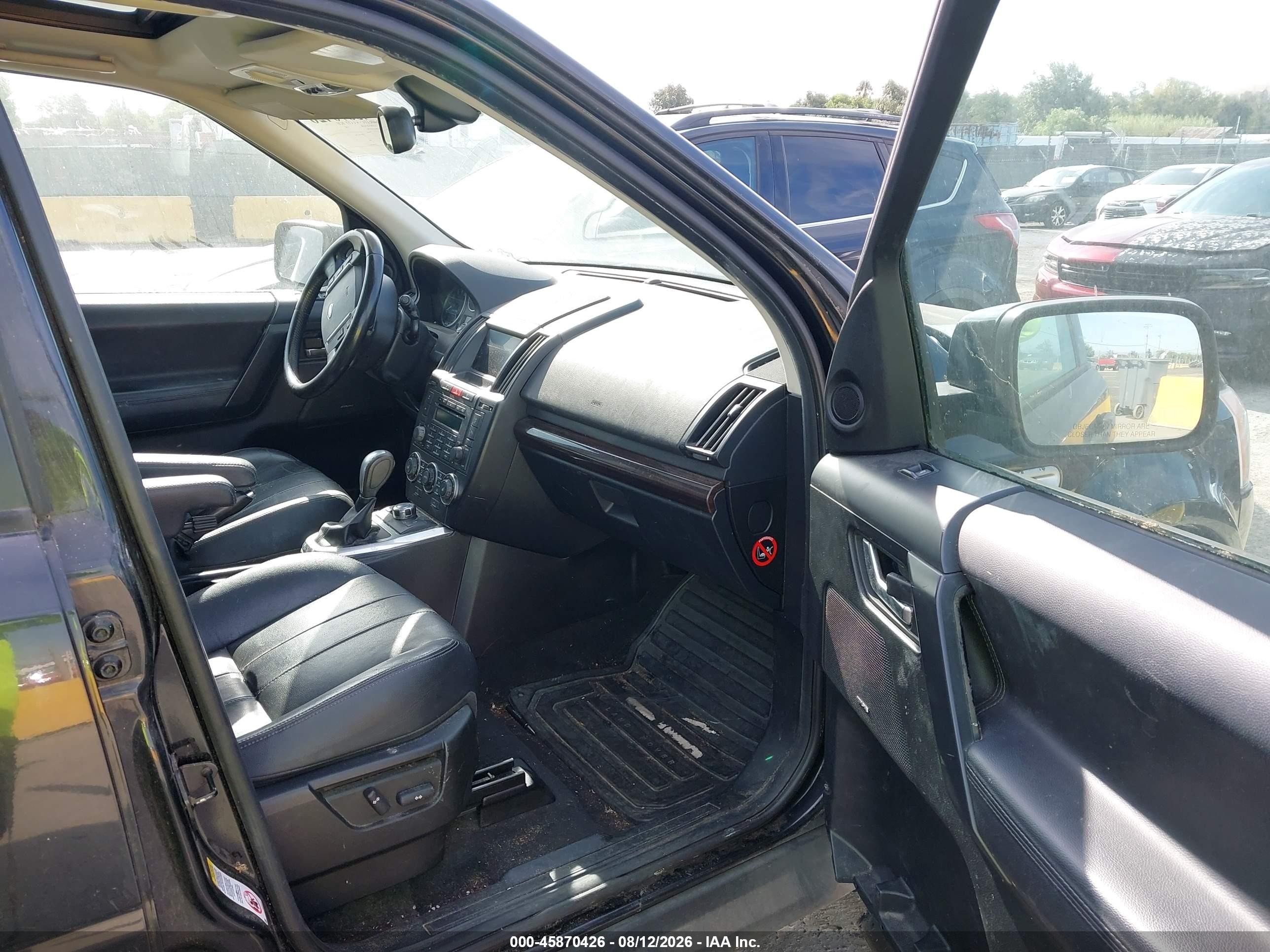 2012 Land Rover Lr2   Black vin: SALFR2BN7CH307930