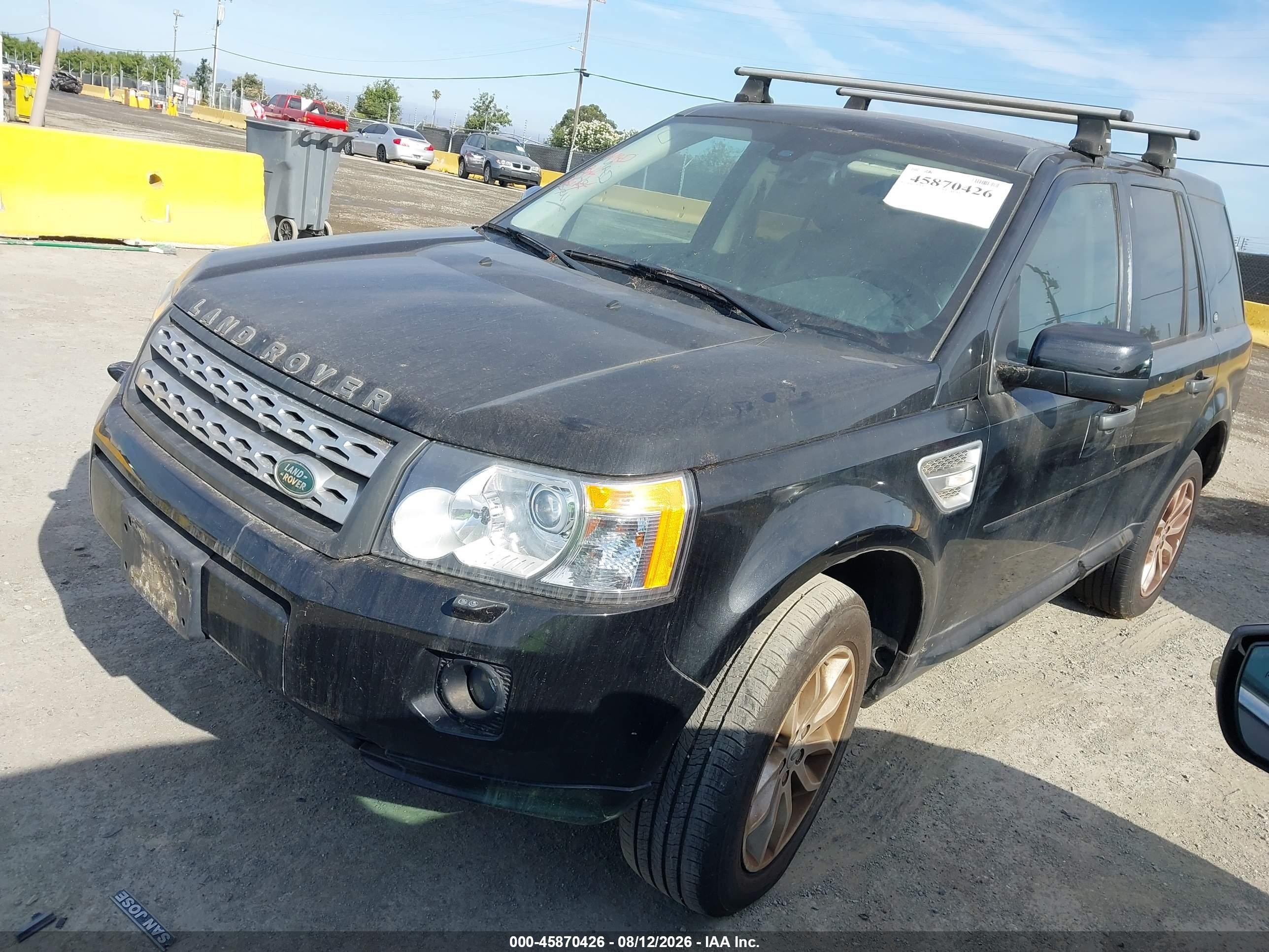2012 Land Rover Lr2   Black vin: SALFR2BN7CH307930