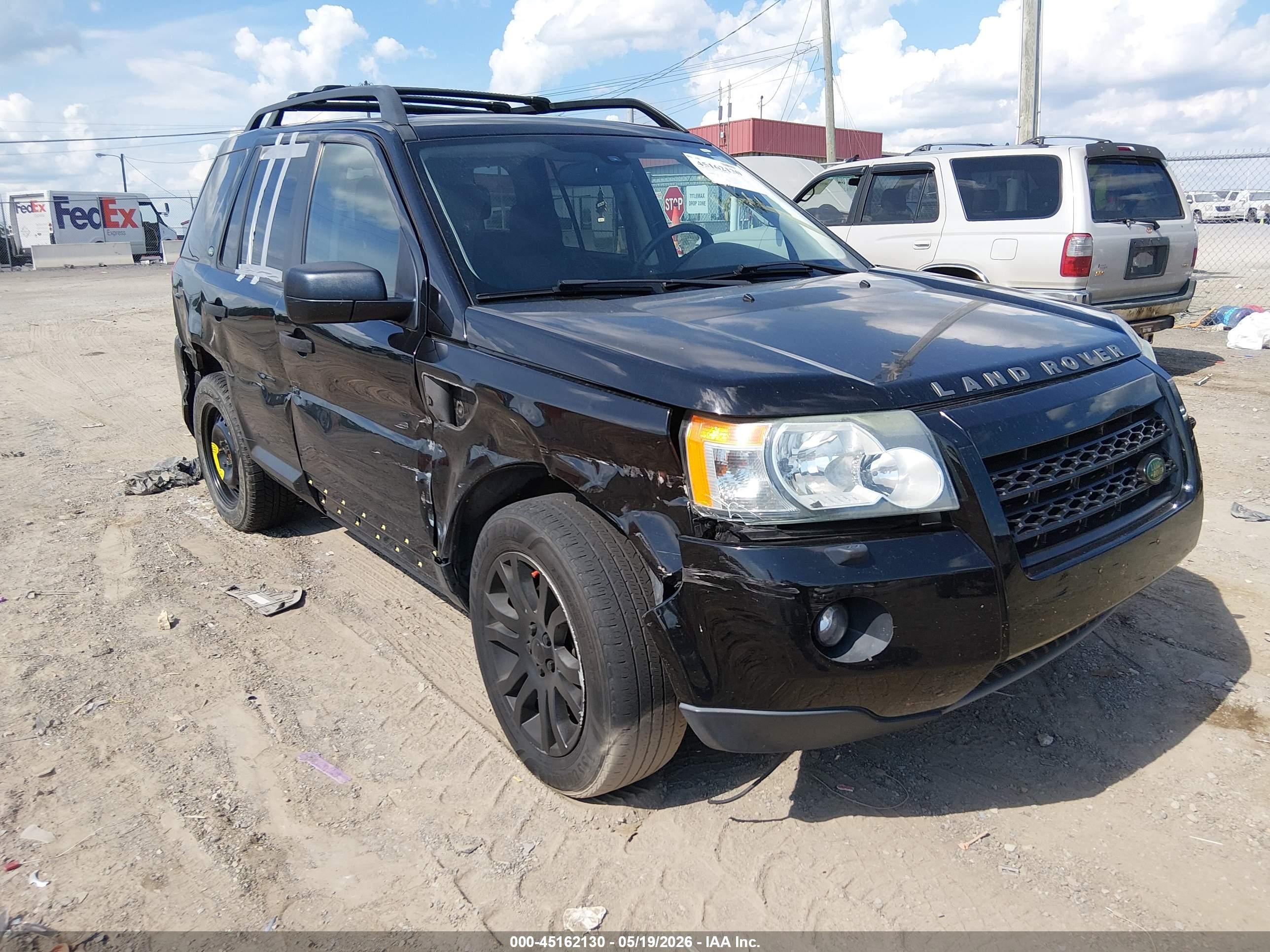 2008 Land Rover Lr2 Se Black vin: SALFS24N38H040746