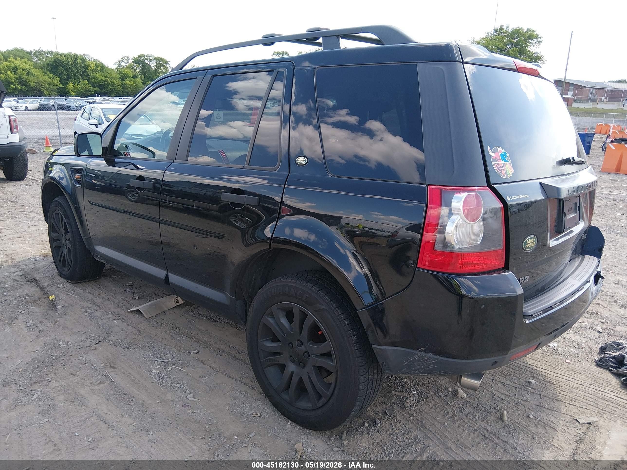 2008 Land Rover Lr2 Se Black vin: SALFS24N38H040746