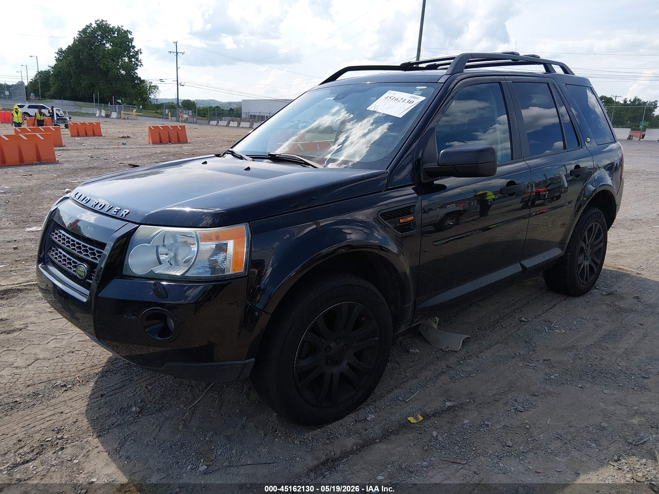 2008 Land Rover Lr2 Se Black vin: SALFS24N38H040746