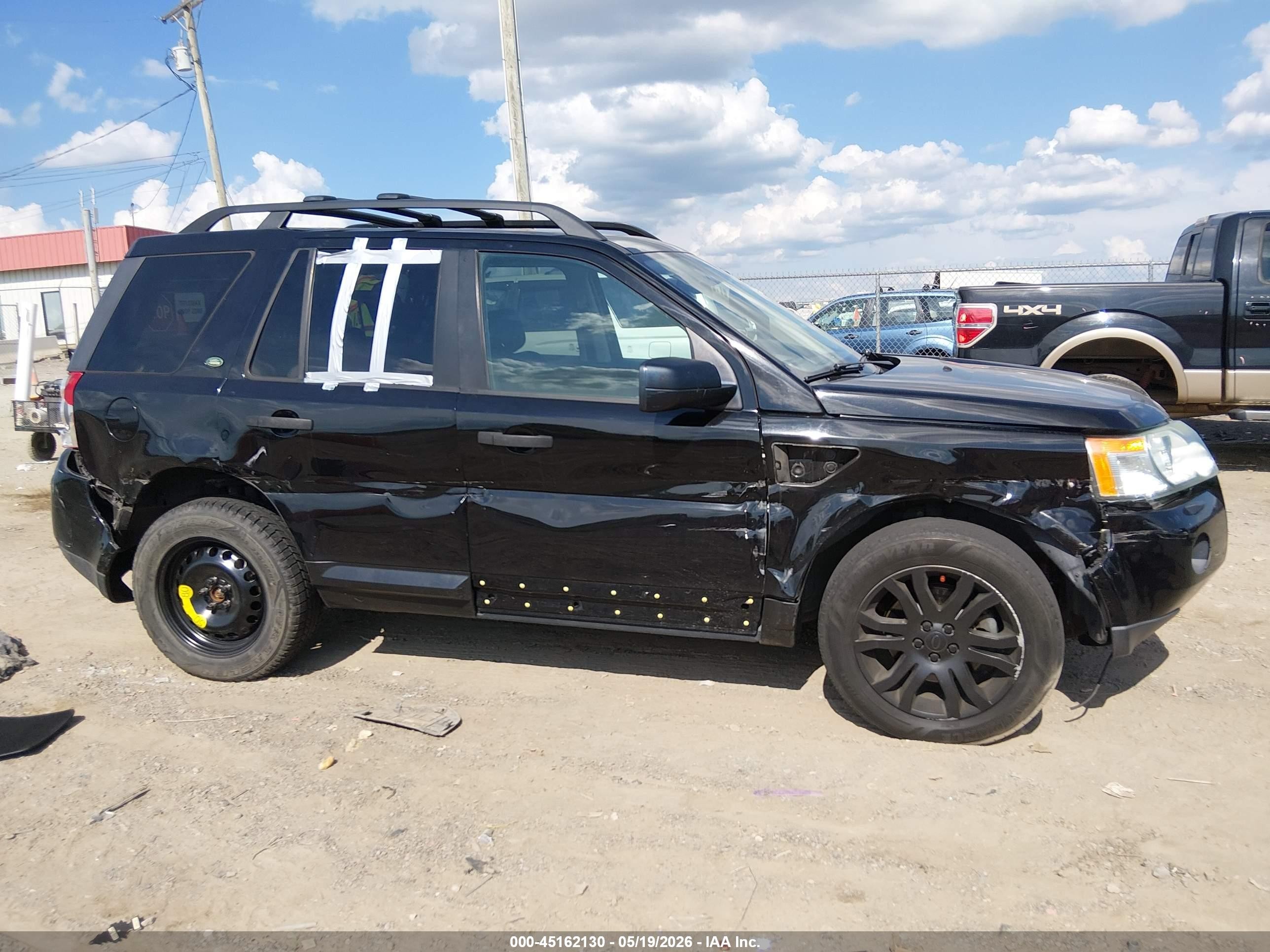 2008 Land Rover Lr2 Se Black vin: SALFS24N38H040746