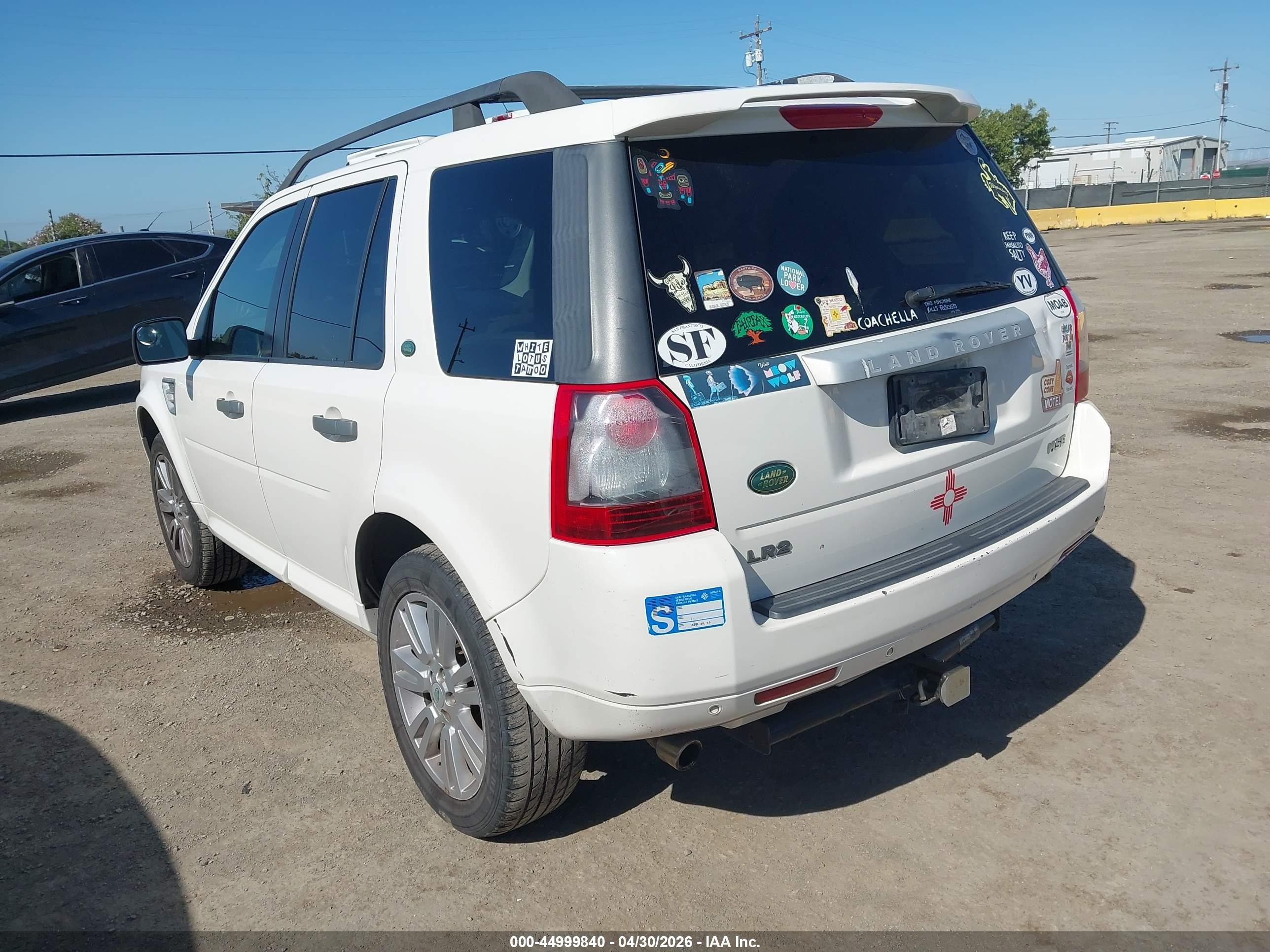 2009 Land Rover Lr2 Hse White vin: SALFT24N09H139295
